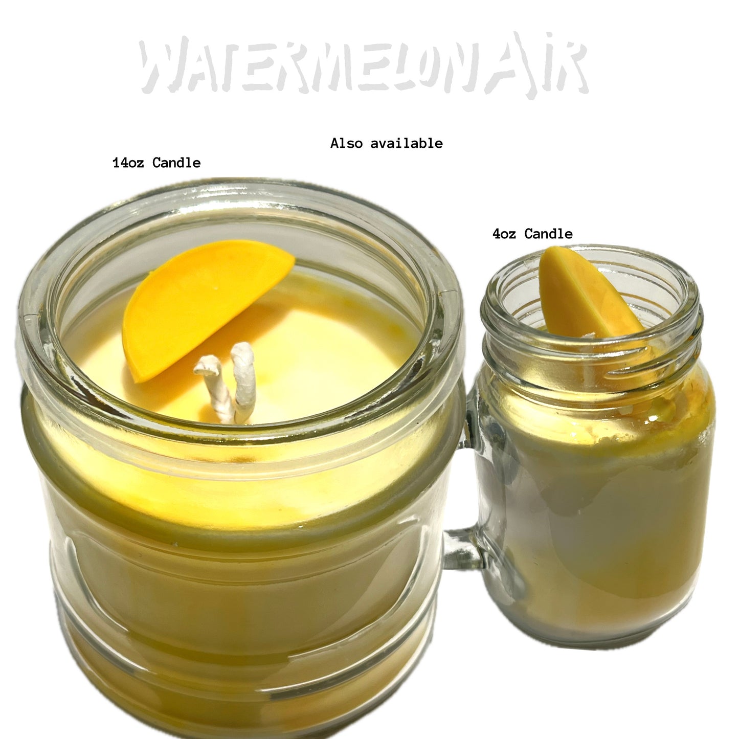 CITRUS ODOR ELIMINATOR Soy Candle | 4oz travel size | Citrus Fresh candle | natural soy wax | smells like citrus | Eliminate Food Scents