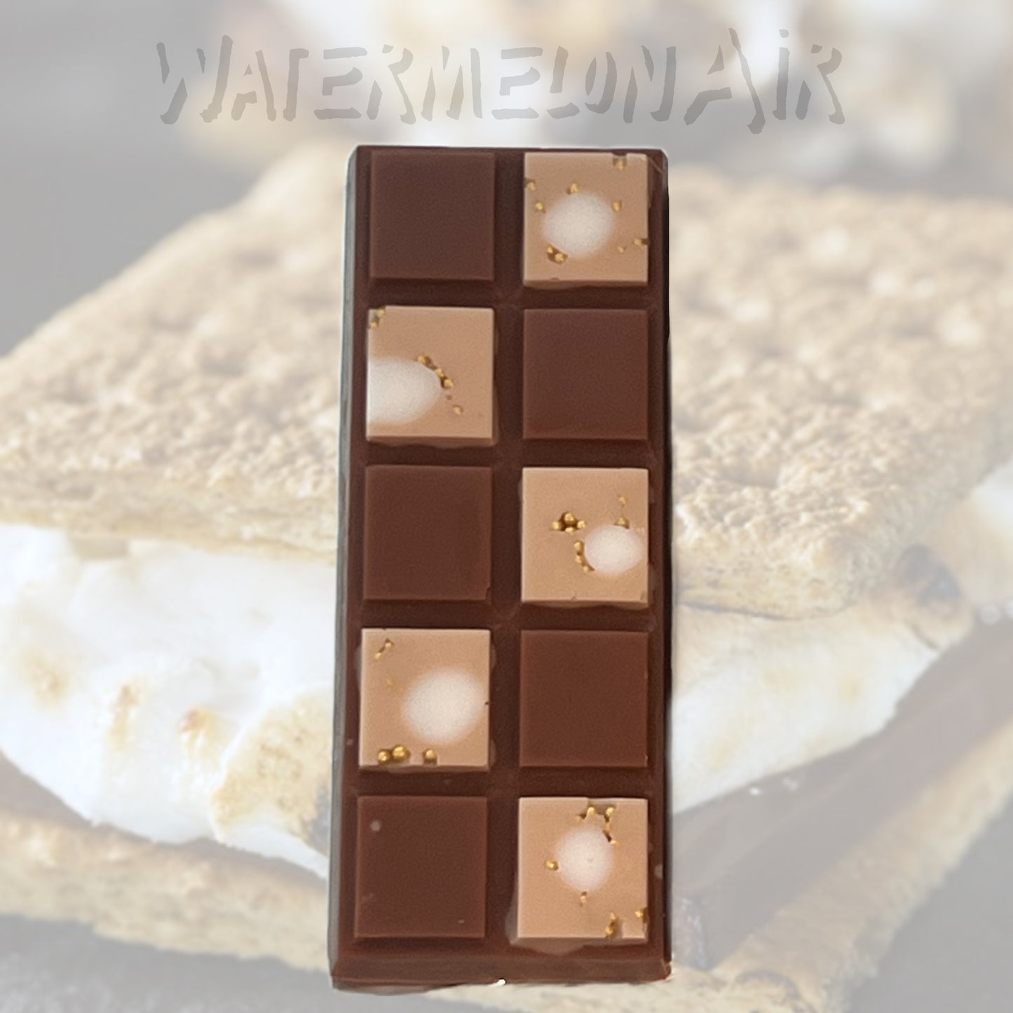 SMORES Snap Bar Wax Melts - Chocolate Graham Marshmallow - smells like Smores