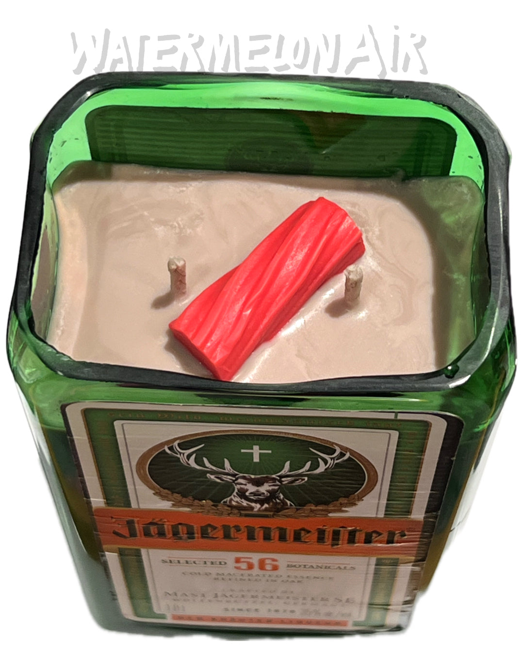 CHERRY LICORICE Bottle Candle 33oz | Cherry Licorice Scent | Huge Candle | Soy | Natural Clean Burn