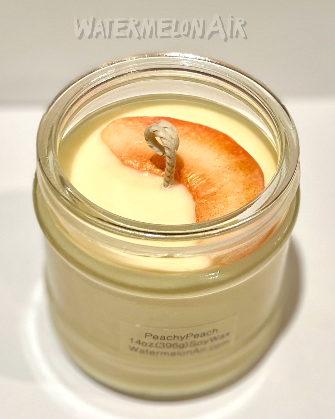 PEACHY PEACH Soy Candle | Smells like fresh peaches | Peach Candle