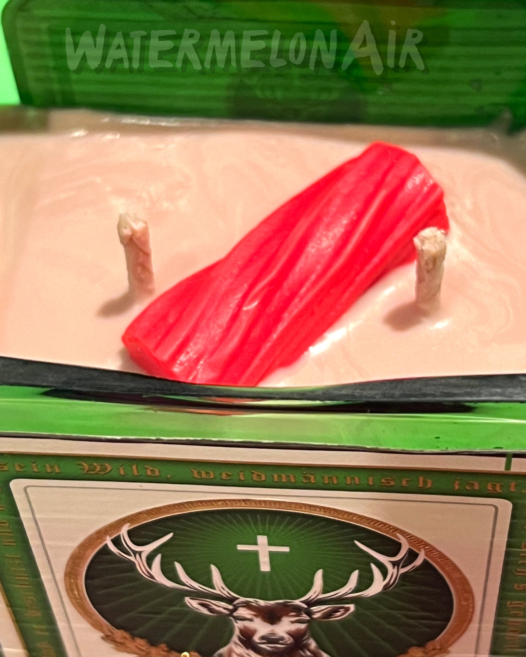 CHERRY LICORICE Bottle Candle 33oz | Cherry Licorice Scent | Huge Candle | Soy | Natural Clean Burn