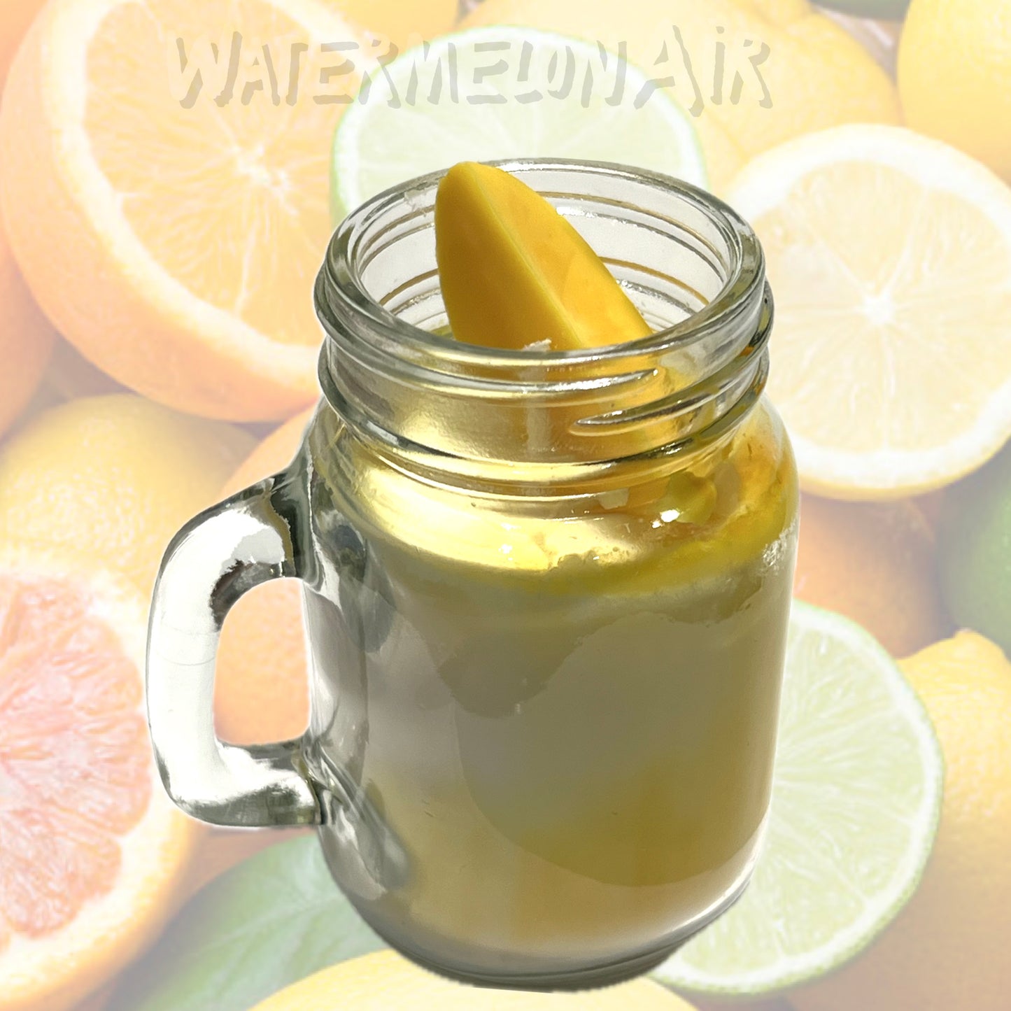 CITRUS ODOR ELIMINATOR Soy Candle | 4oz travel size | Citrus Fresh candle | natural soy wax | smells like citrus | Eliminate Food Scents