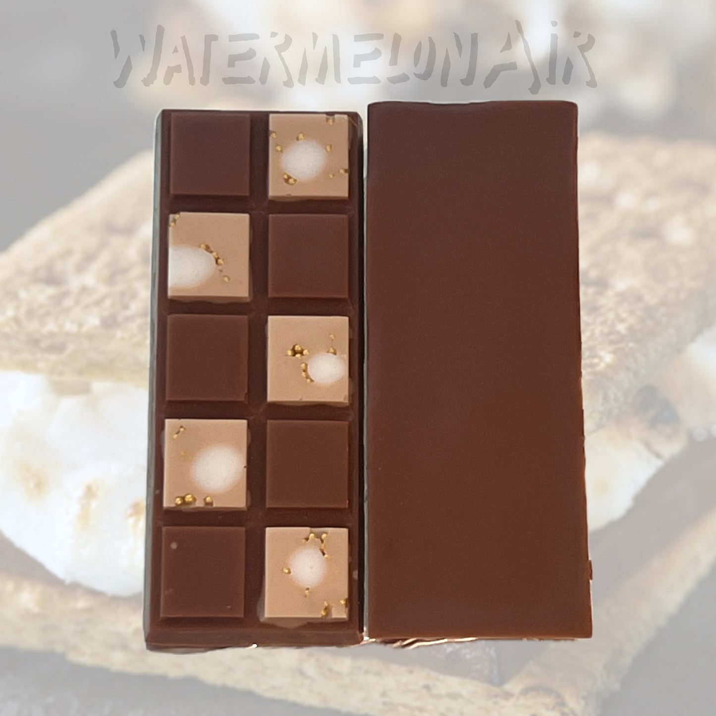 SMORES Snap Bar Wax Melts - Chocolate Graham Marshmallow - smells like Smores