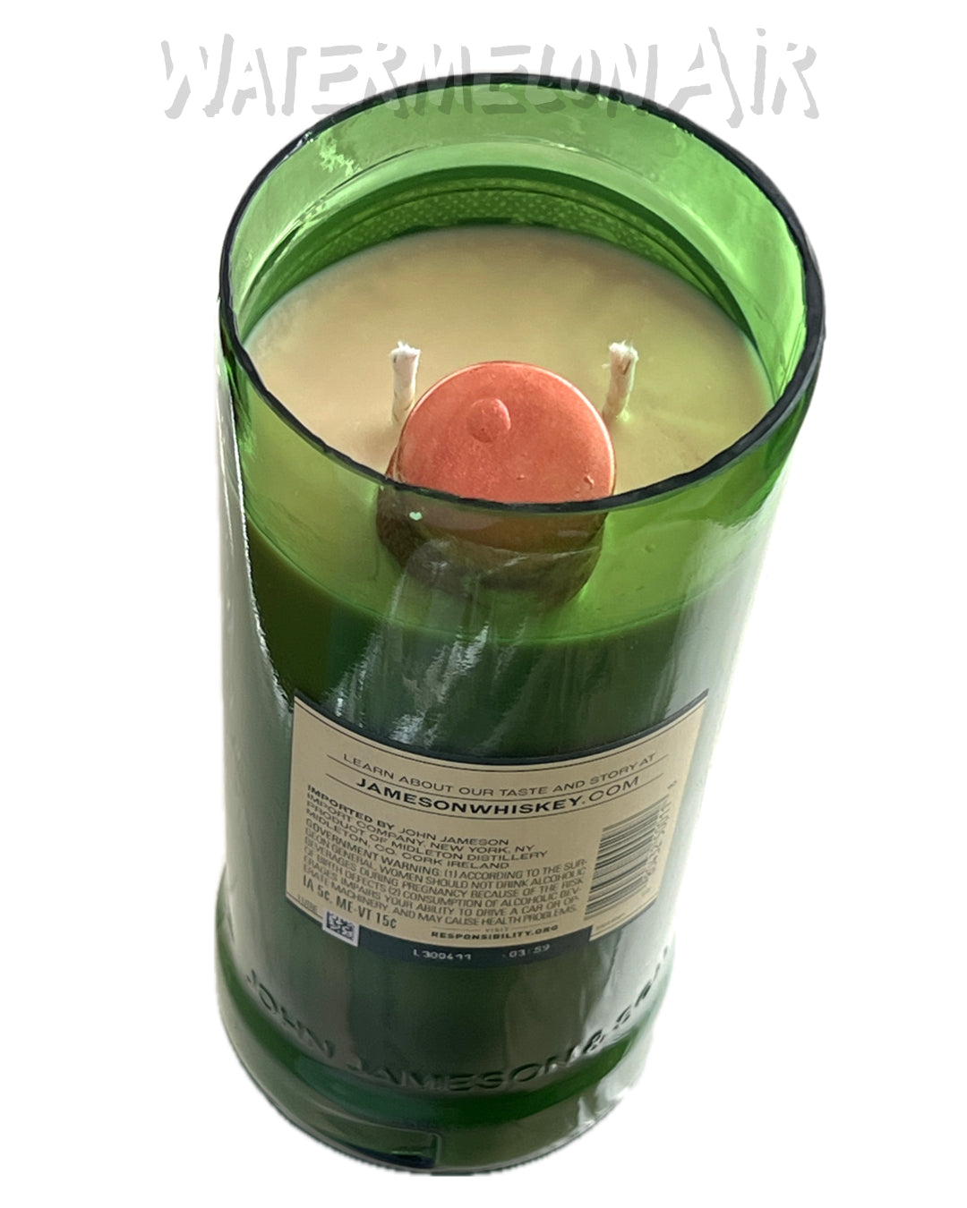 IRISH WHISKEY bottle / Pipe Tobacco Scented Candle