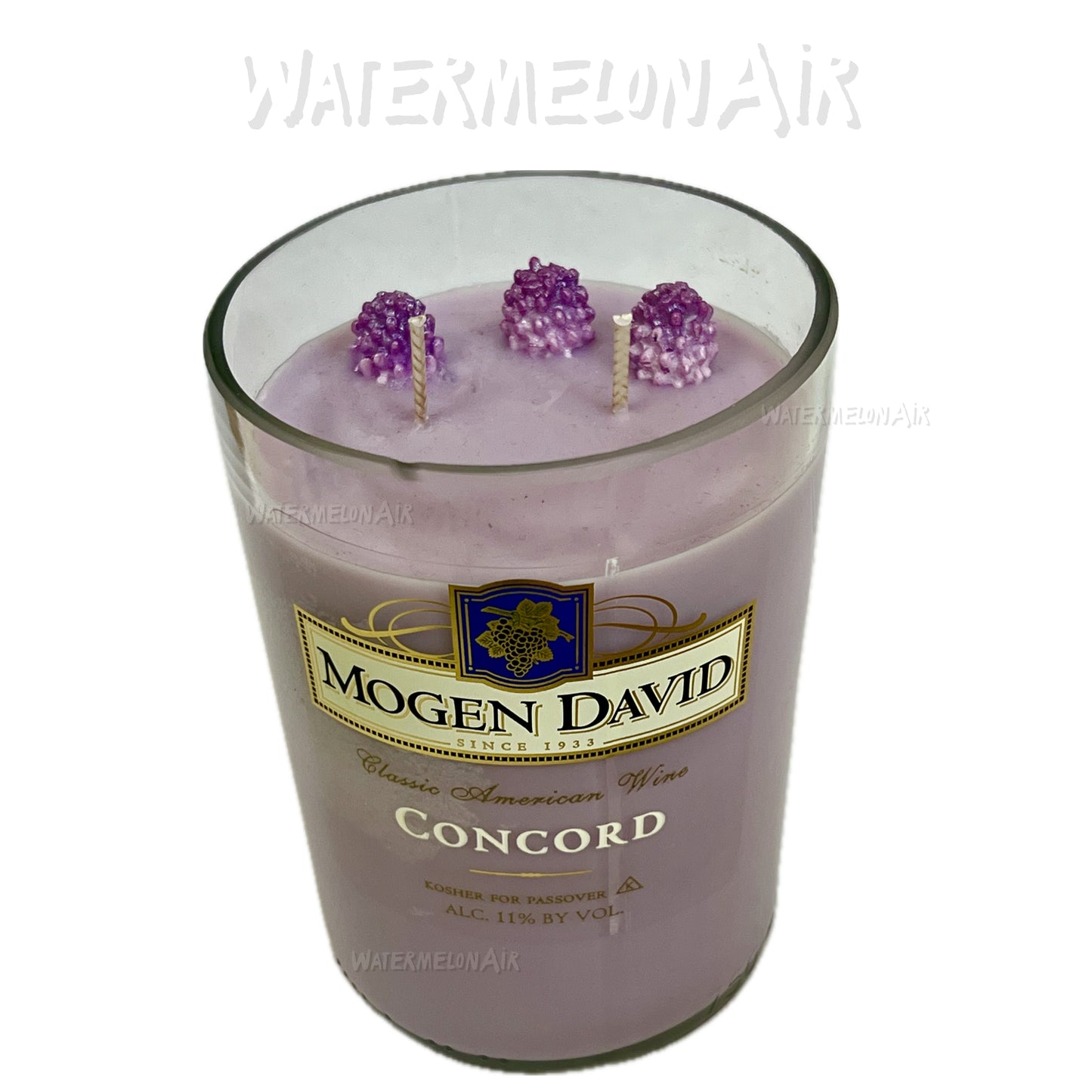 Concord Grape Berry Bottle Candle