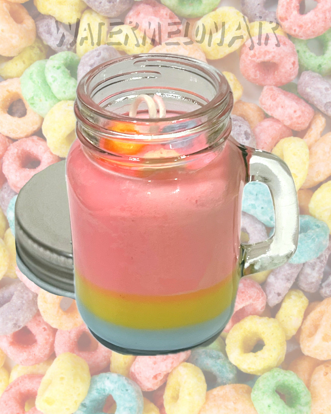 FRUIT LOOPY | Soy Candle | 4oz | Candle Gift | natural soy wax | smells like fruit loops | fruit loopy scent