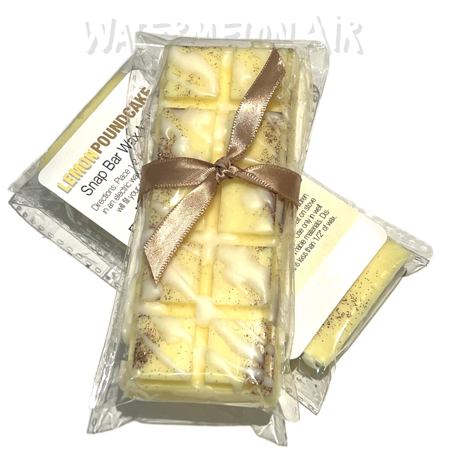 LEMON POUND CAKE Snap Bar Wax Melts | Dupe scent | Fake food | Fresh baked