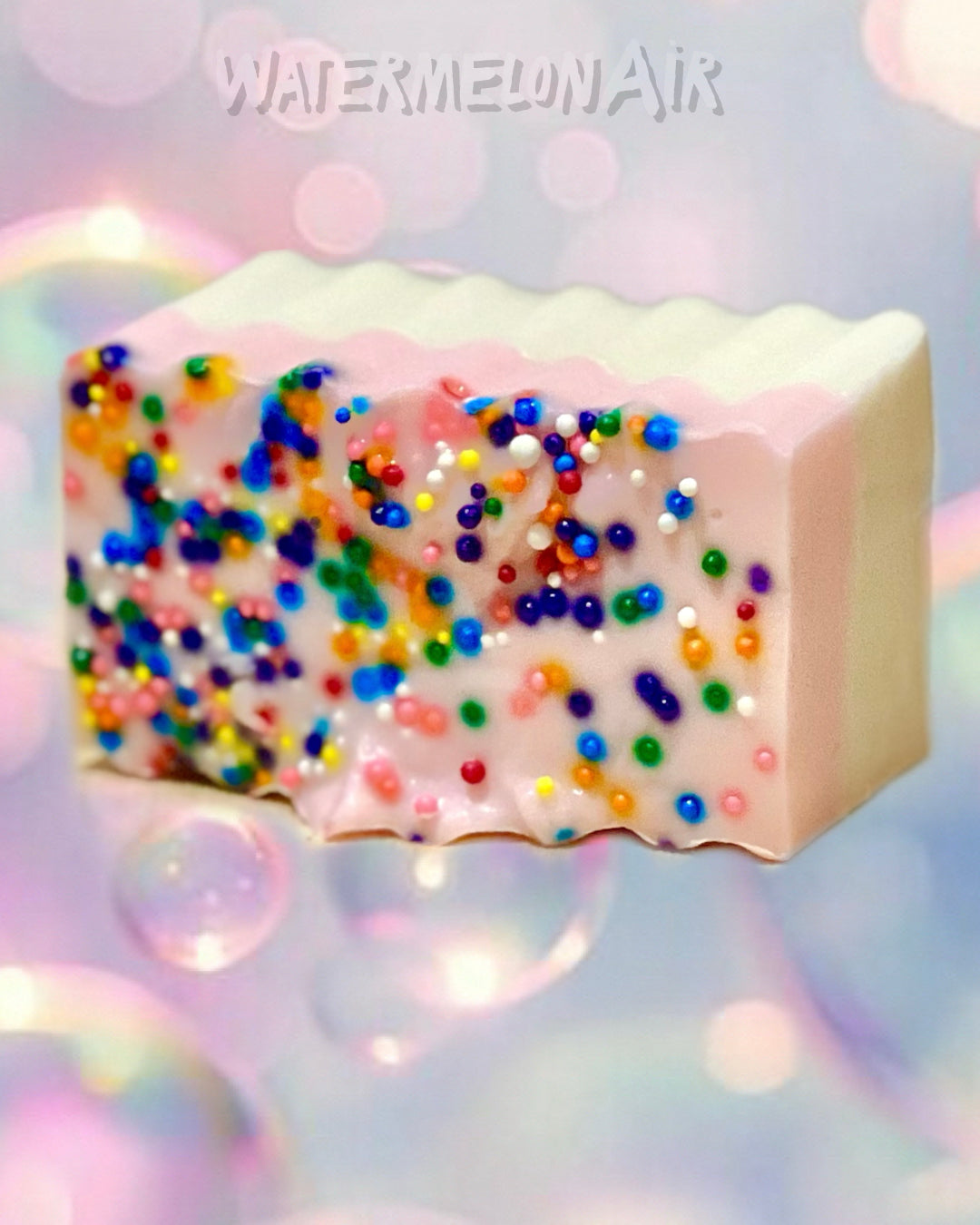 Birthday Cake Soap, Goat’s Milk Natural Soap, Hand Poured Soap, Handcrafted Soap, Softening Soap, Fresh Scented, Artisan Bar soap