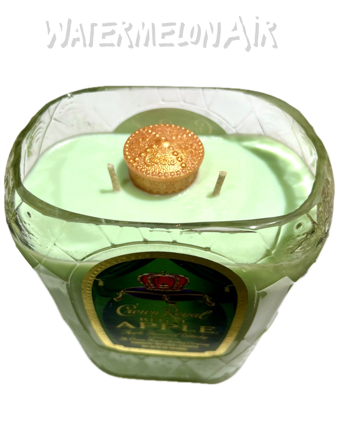 GREEN APPLE Bottle Candle 33oz
