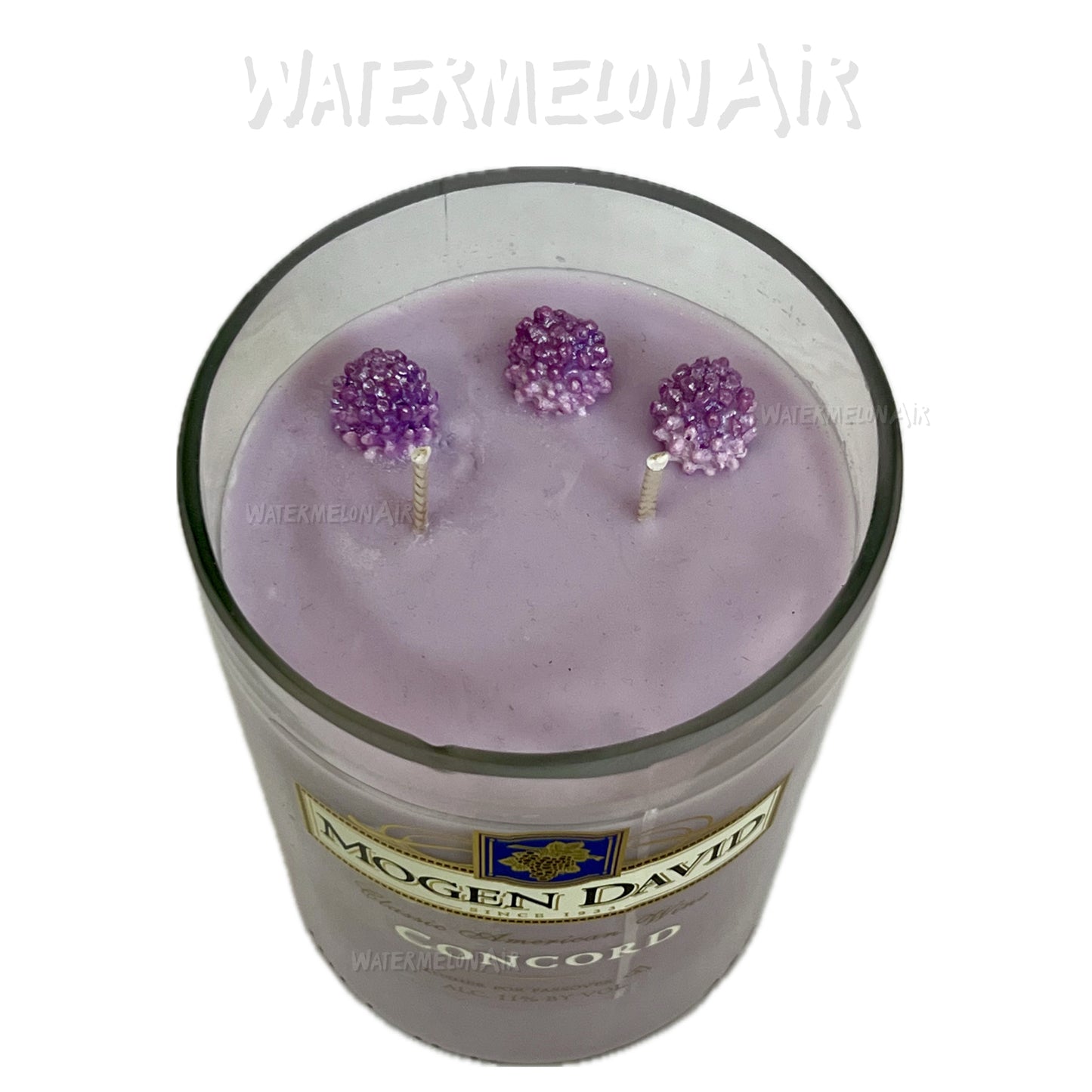 Concord Grape Berry Bottle Candle