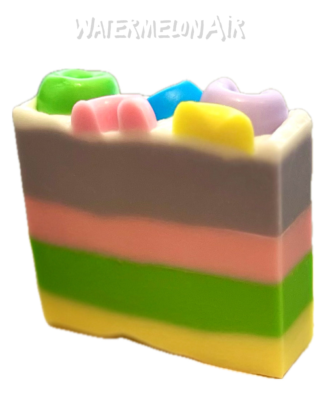 Fruit Loopy Soap, Goat’s Milk Natural Soap, Hand Poured Soap, Handcrafted Soap, Softening Soap, Fresh Scented, Artisan Bar soap