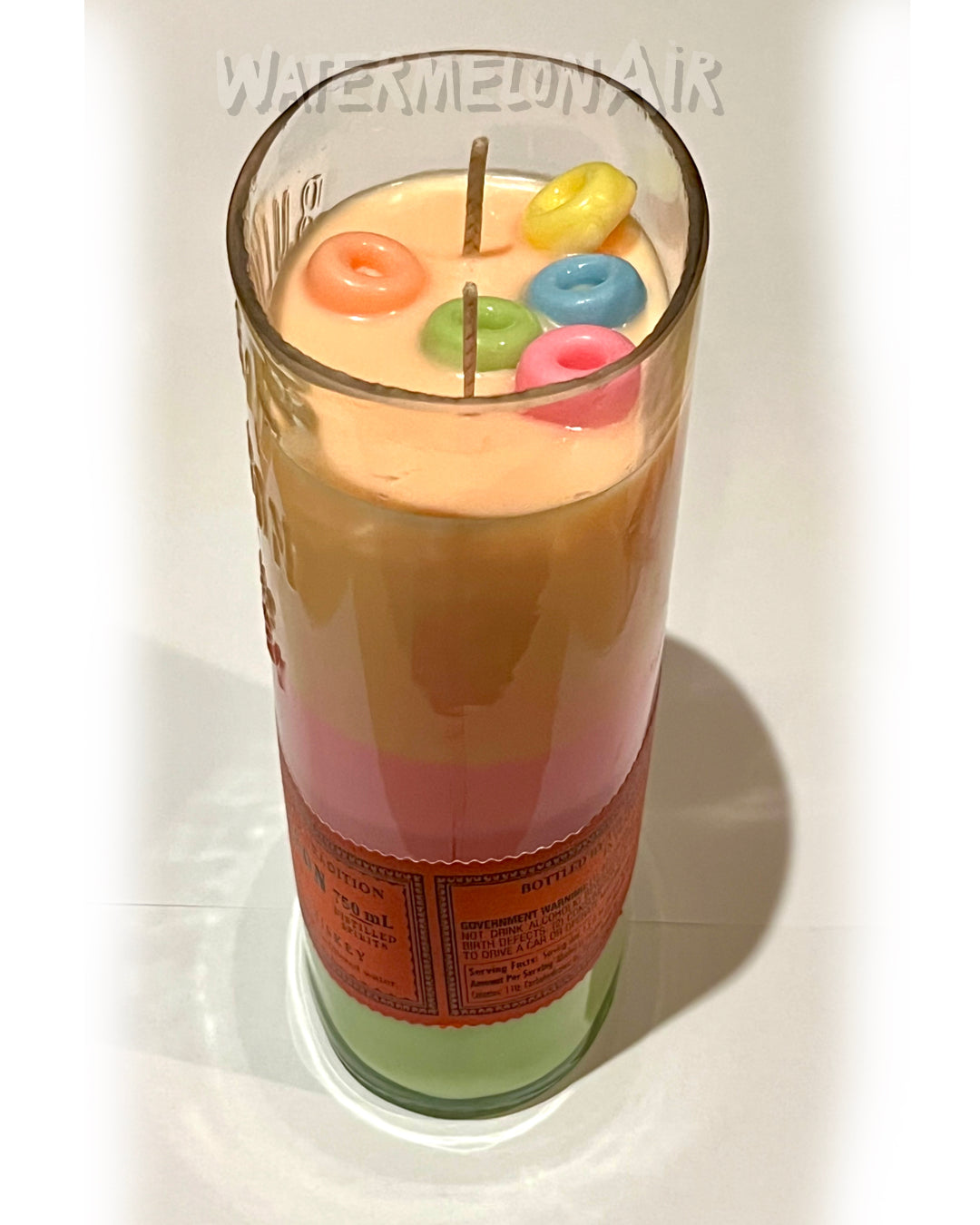 FRUIT LOOPY Bottle Candle | cereal candle | cheerful | gift | Cocktail Candle