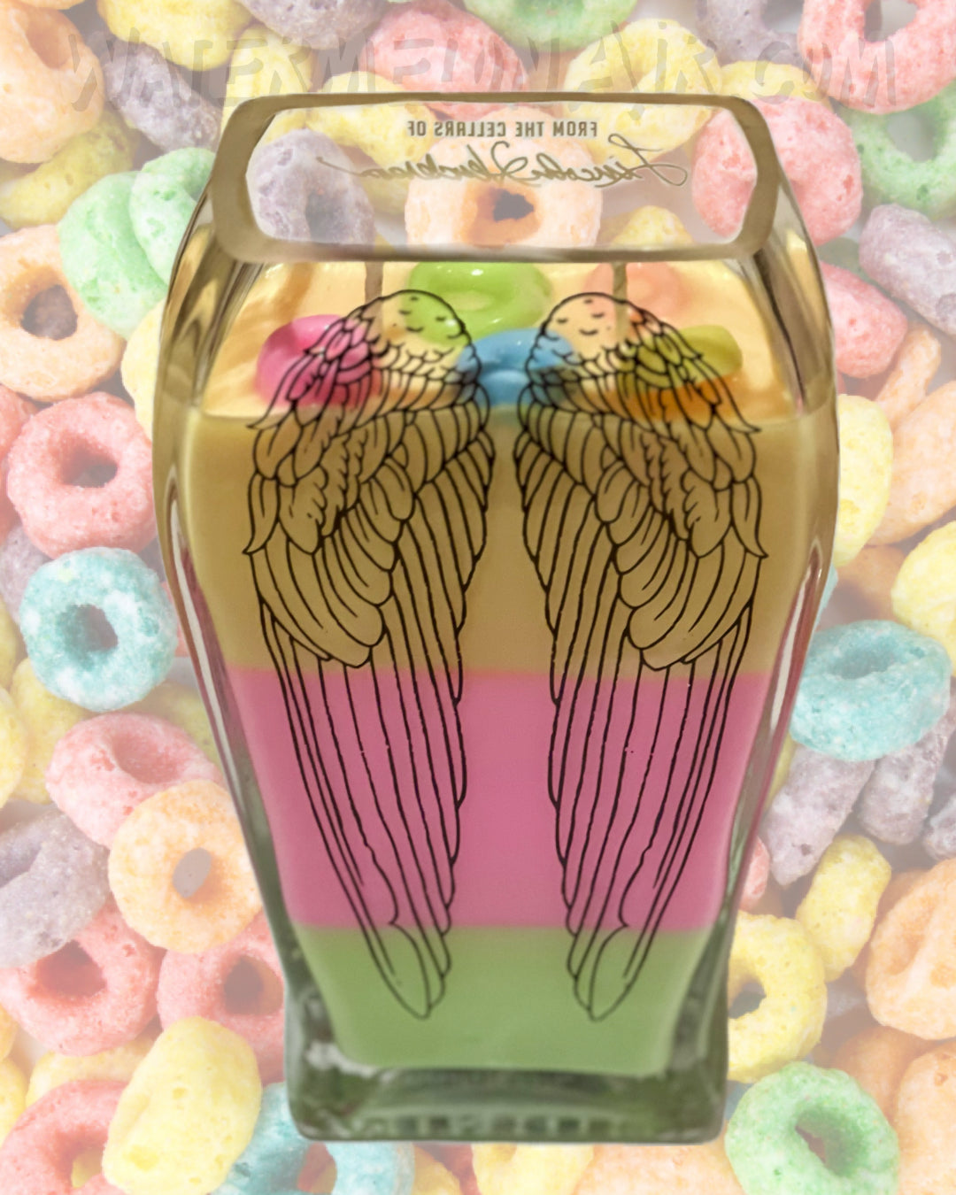 FRUIT LOOPY Bottle Candle | cereal candle | cheerful | gift