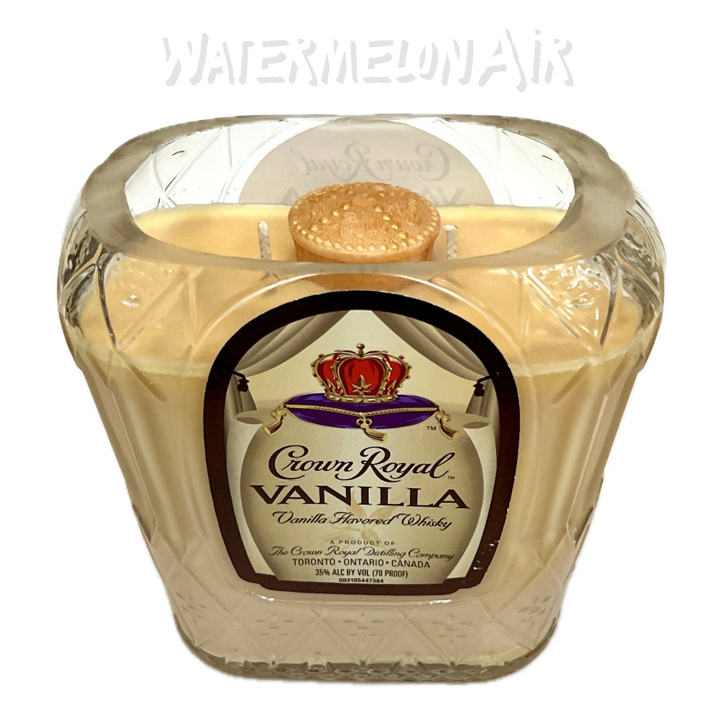 VANILLA Bottle Candle | crown cap