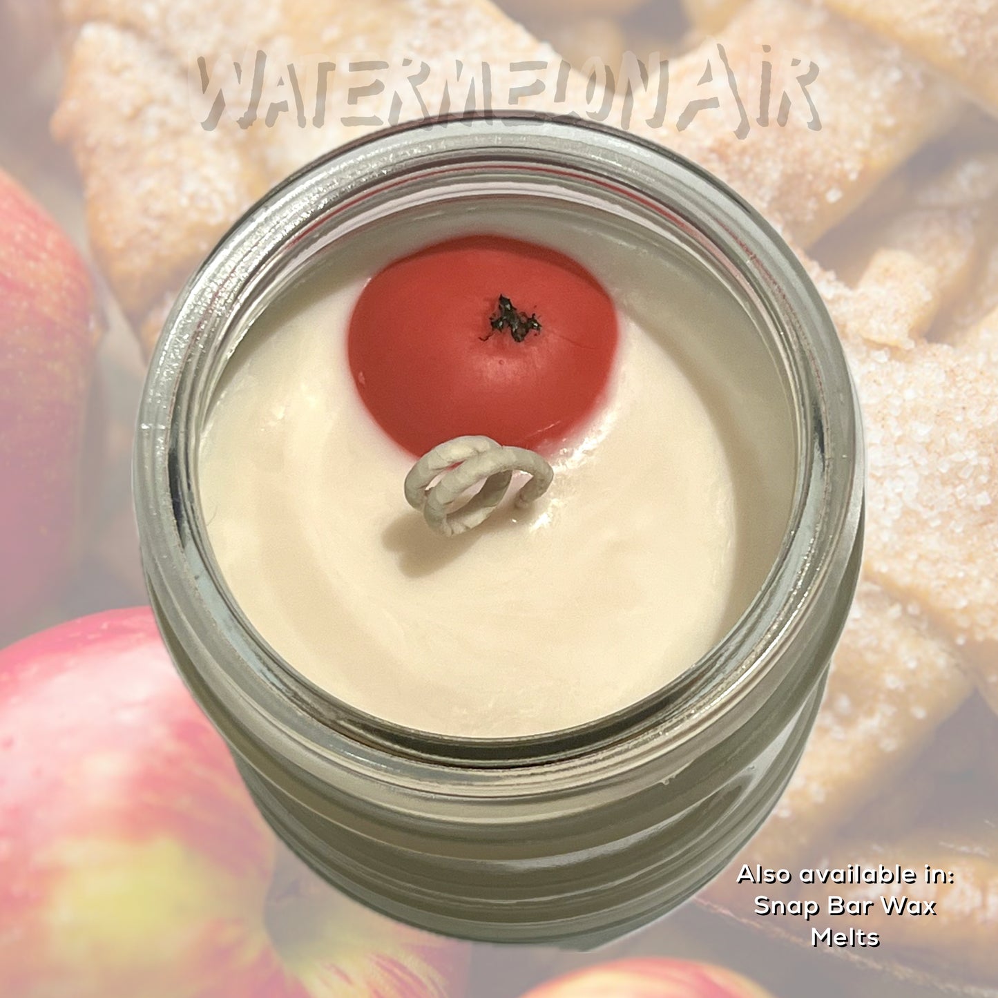 BAKED APPLE PIE Soy Candle | smells like fresh baked apple pie | apple pie candle | fall scent | apple pie scent | teacher gift | Thanksgiving gift