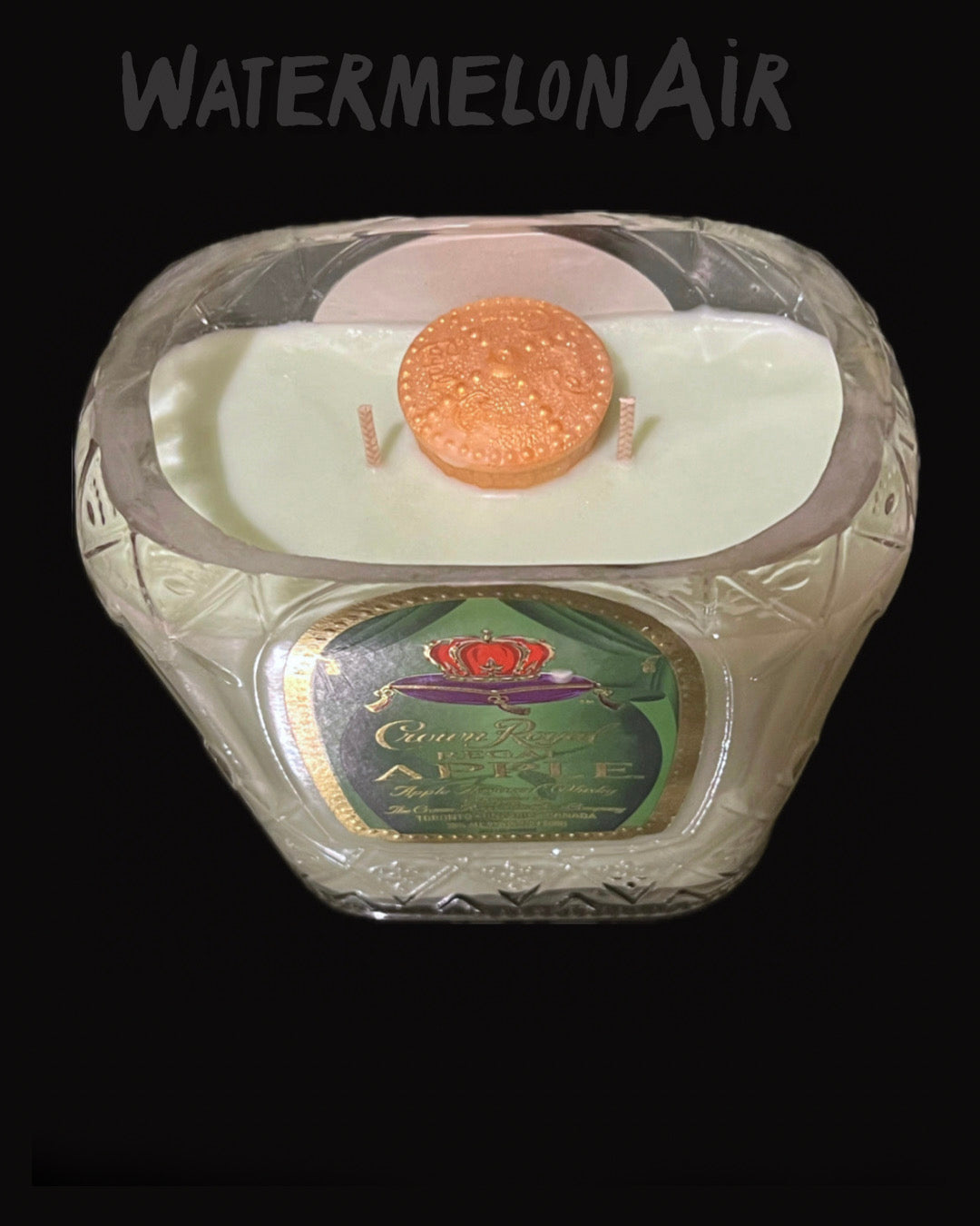 GREEN APPLE Bottle Candle 33oz