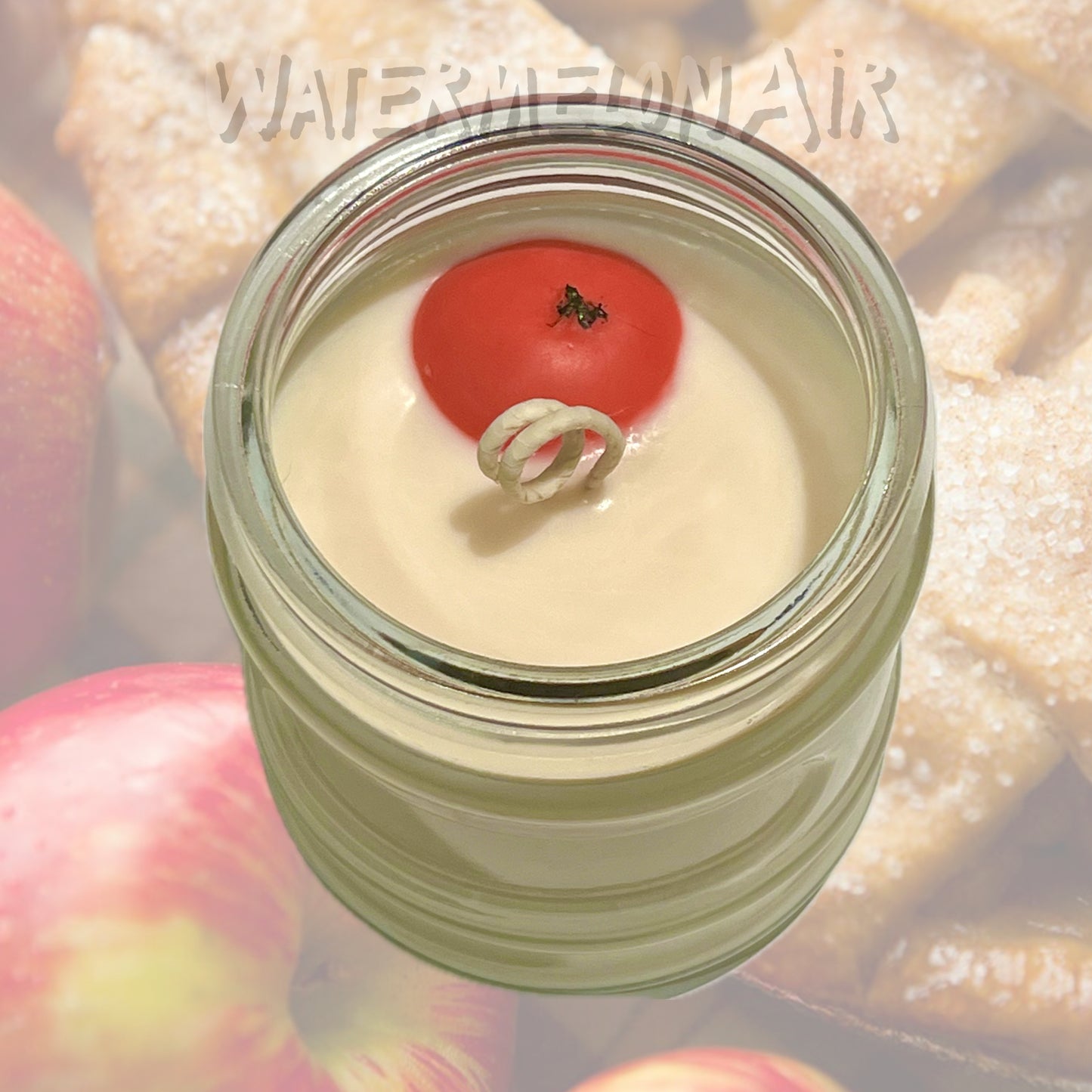 BAKED APPLE PIE Soy Candle | smells like fresh baked apple pie | apple pie candle | fall scent | apple pie scent | teacher gift | Thanksgiving gift
