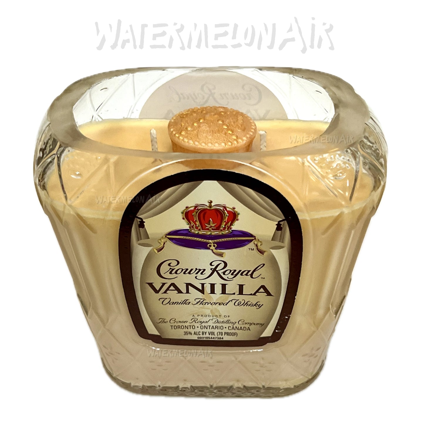 VANILLA Bottle Candle | crown cap
