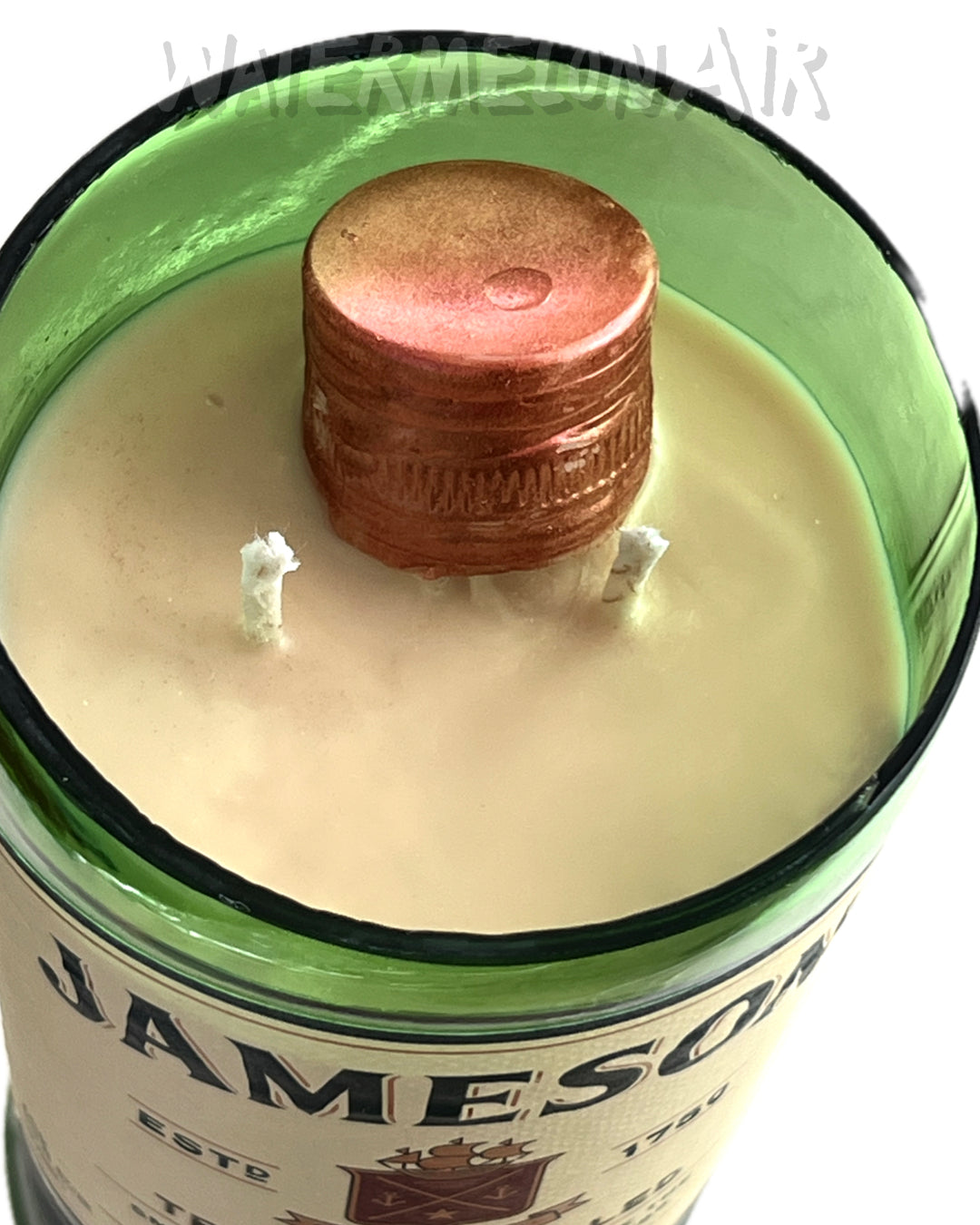 IRISH WHISKEY bottle / Pipe Tobacco Scented Candle