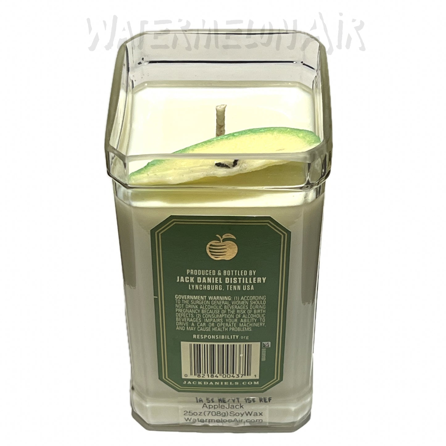 JAK APPLE Bottle Candle | Huge Candle | Soy | Natural Clean Burn | 25oz | Gift | Home Decor