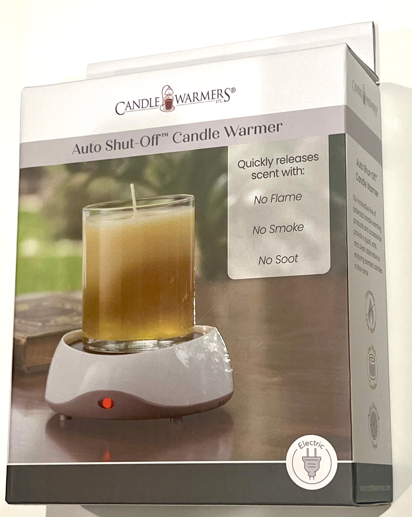 Warmer with auto shut off