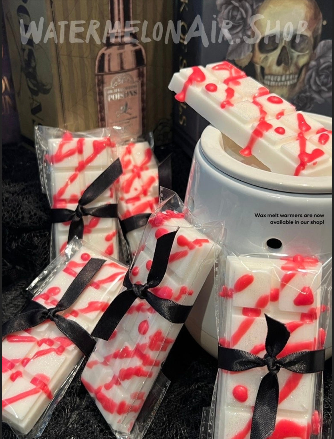 VAMPIRE’S BLOOD Snap Bar Wax Melts | Fruity Floral Scent | Smells so good