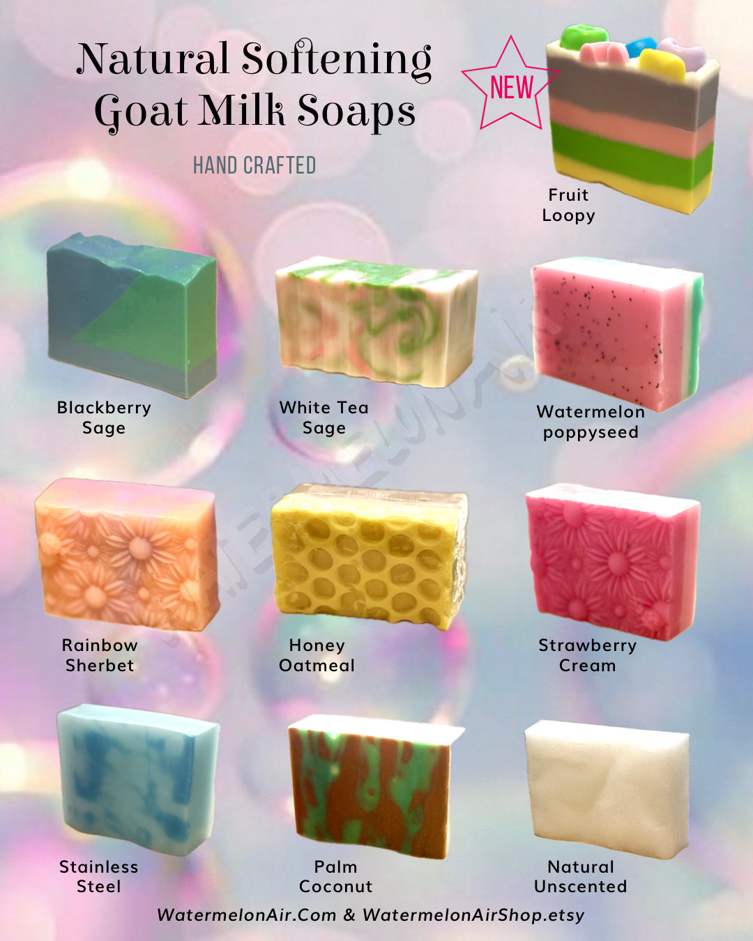 Blackberry Sage Soap, Goat’s Milk Natural Soap, Hand Poured Soap, Handcrafted Soap, Softening Soap, Fresh Scented, Artisan Bar soap