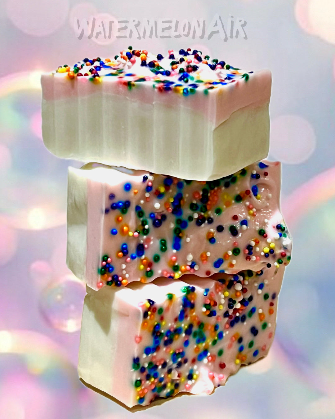Birthday Cake Soap, Goat’s Milk Natural Soap, Hand Poured Soap, Handcrafted Soap, Softening Soap, Fresh Scented, Artisan Bar soap
