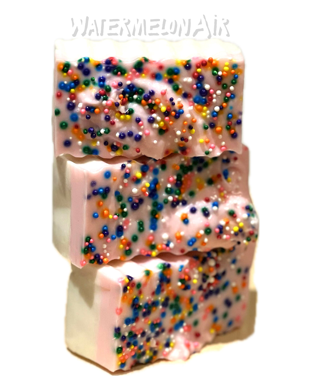 Birthday Cake Soap, Goat’s Milk Natural Soap, Hand Poured Soap, Handcrafted Soap, Softening Soap, Fresh Scented, Artisan Bar soap