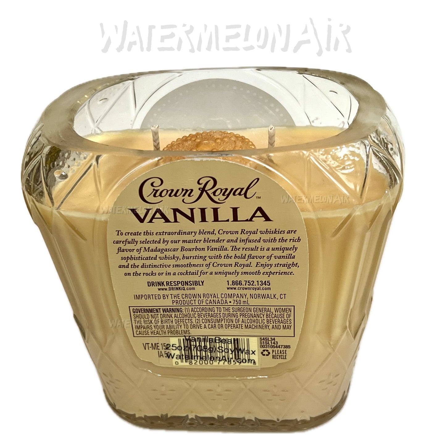 VANILLA Bottle Candle | crown cap