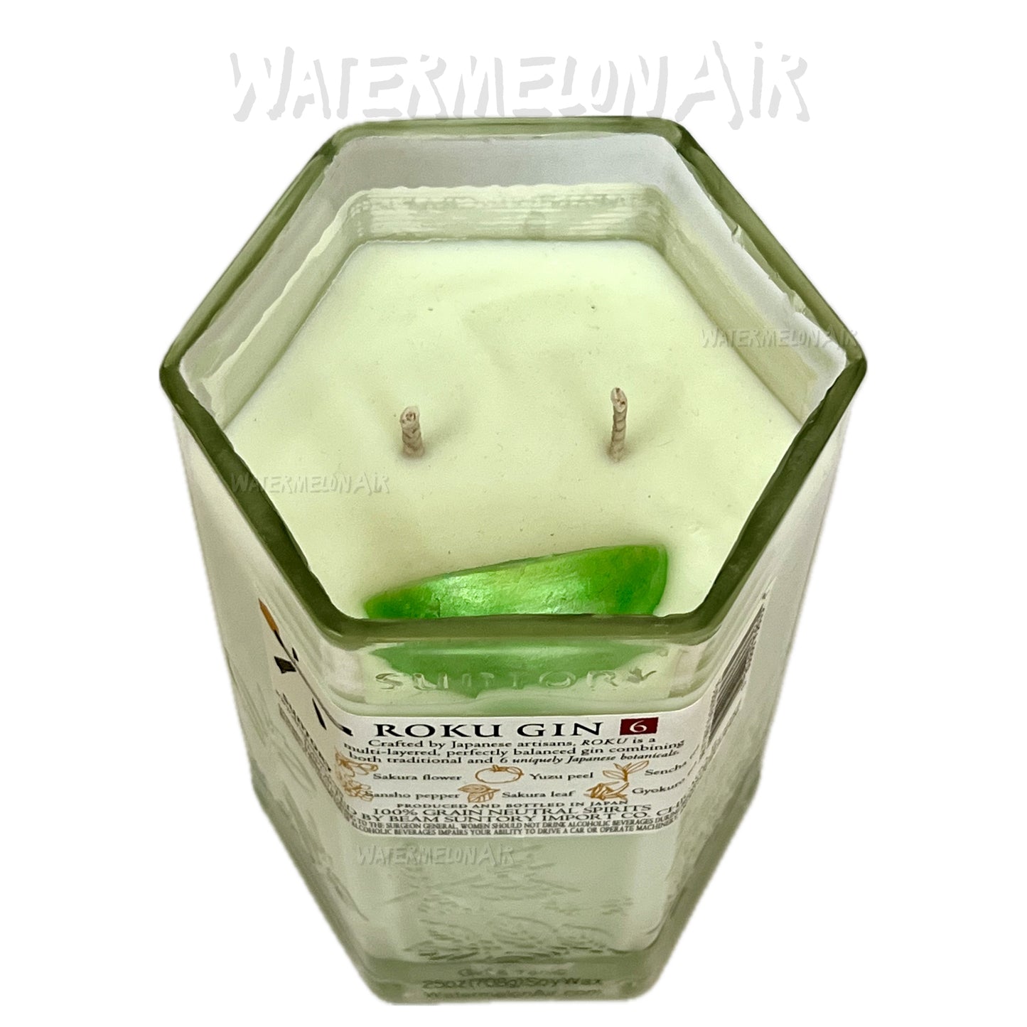 ROKU GIN & TONIC Bottle Candle