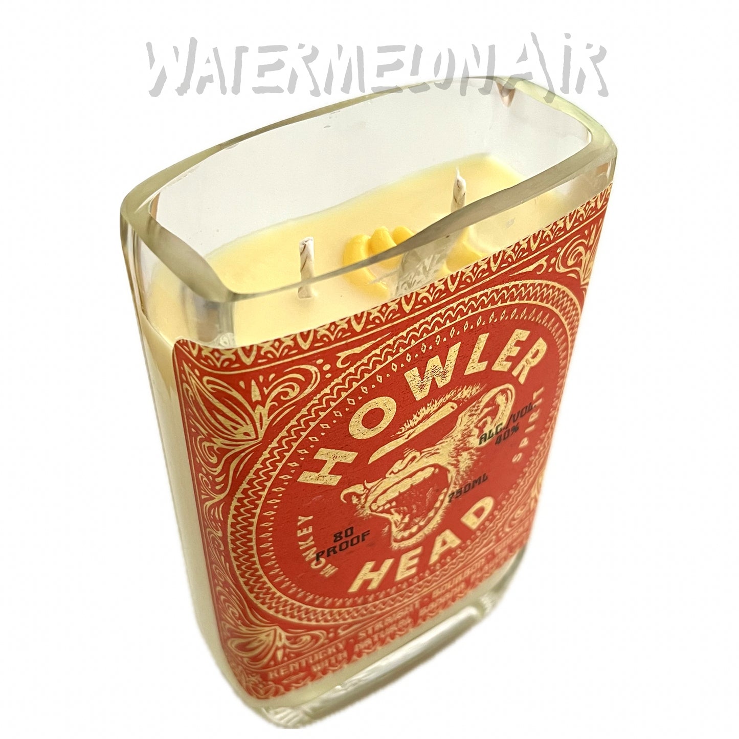 BANANA Bottle Candle Scented in Banana Bread