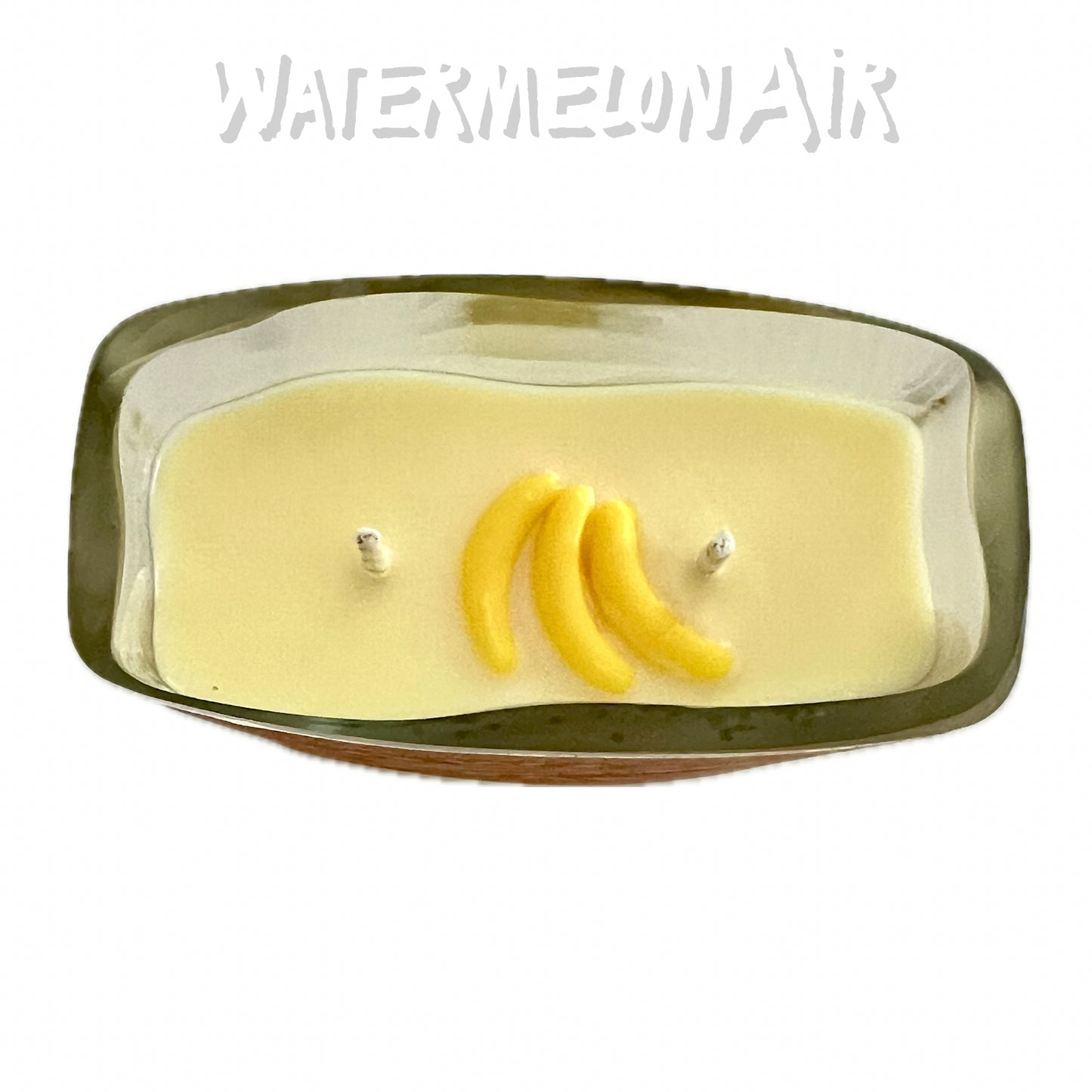 BANANA Bottle Candle Scented in Banana Bread
