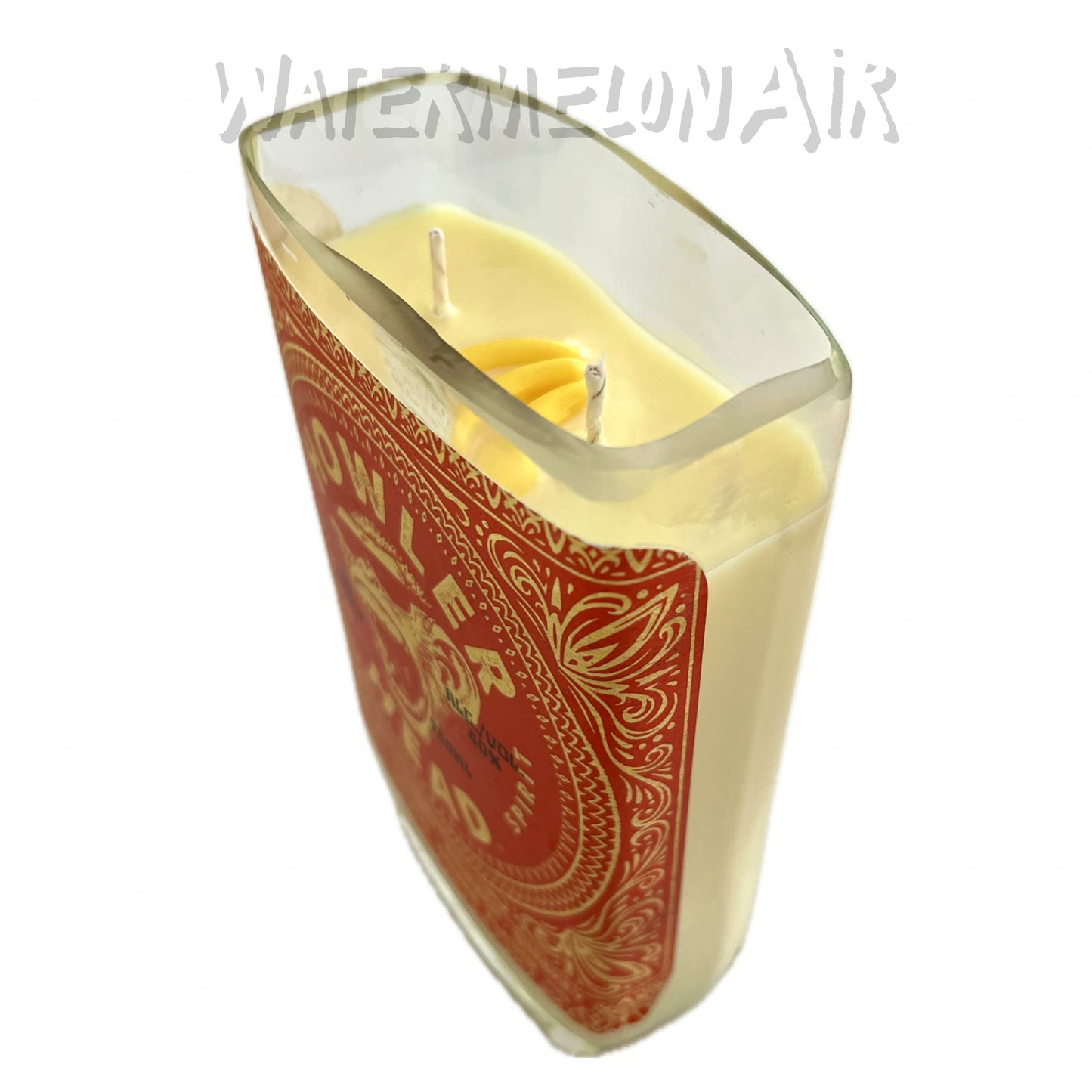 BANANA Bottle Candle Scented in Banana Bread