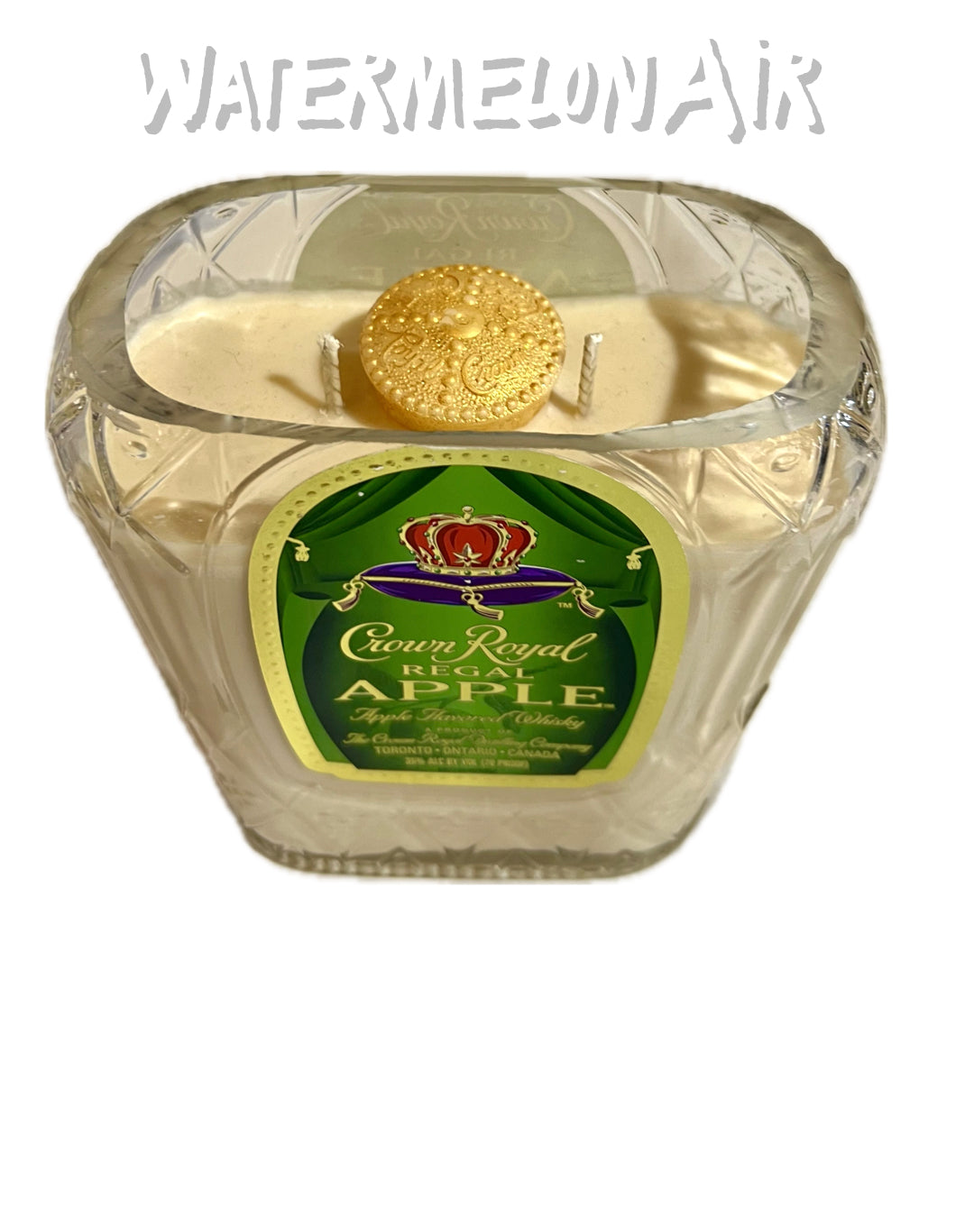 TAFFY APPLE Bottle Candle 25oz