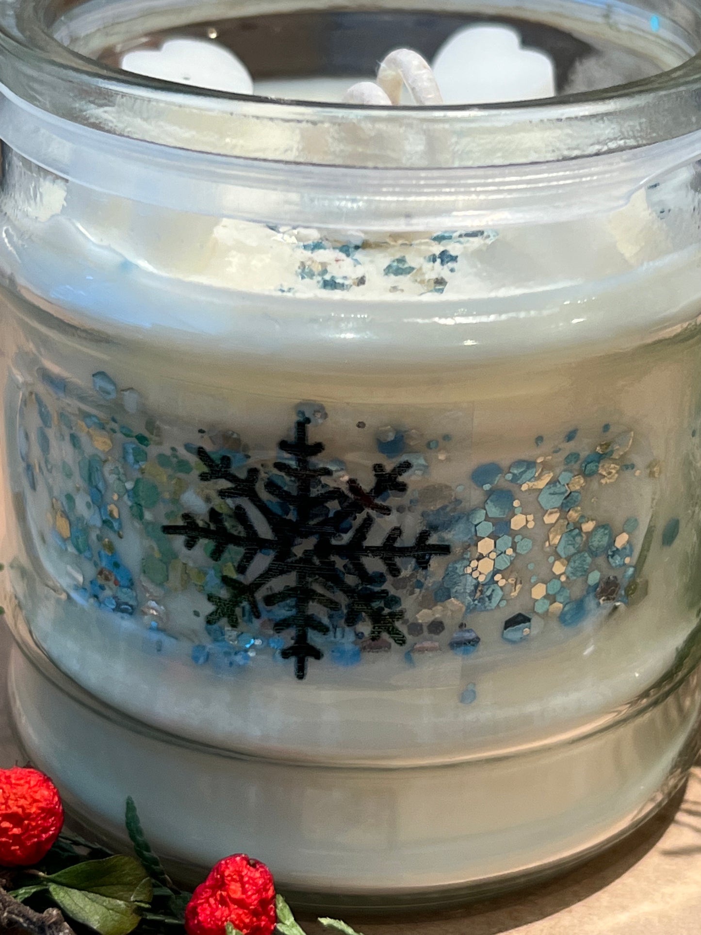MARSHMALLOW SNOWFLAKE 14oz Soy Candle