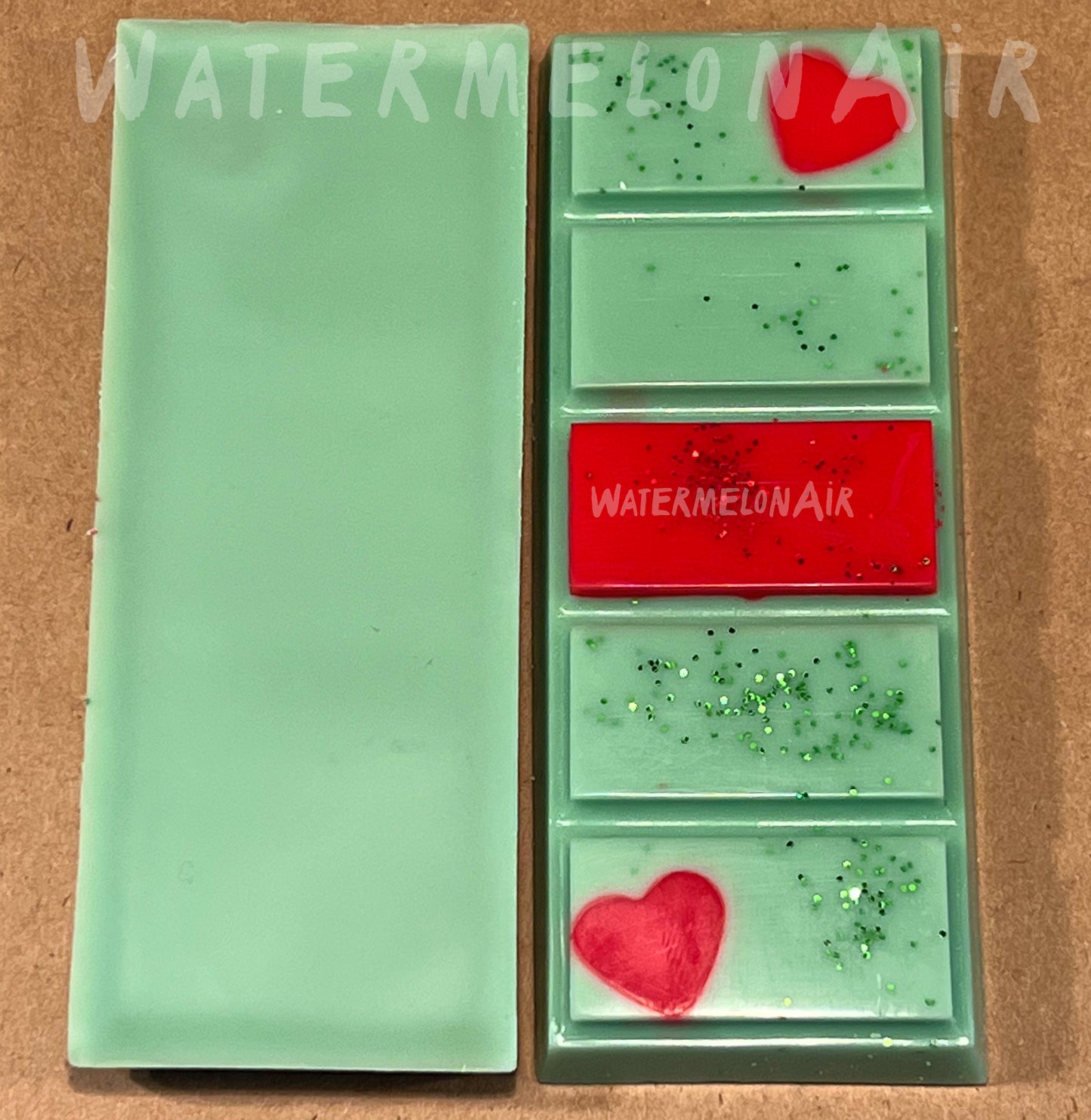 GINGERBREAD GRINCH Snap Bar Wax Melts | Holiday home | Festive Scent