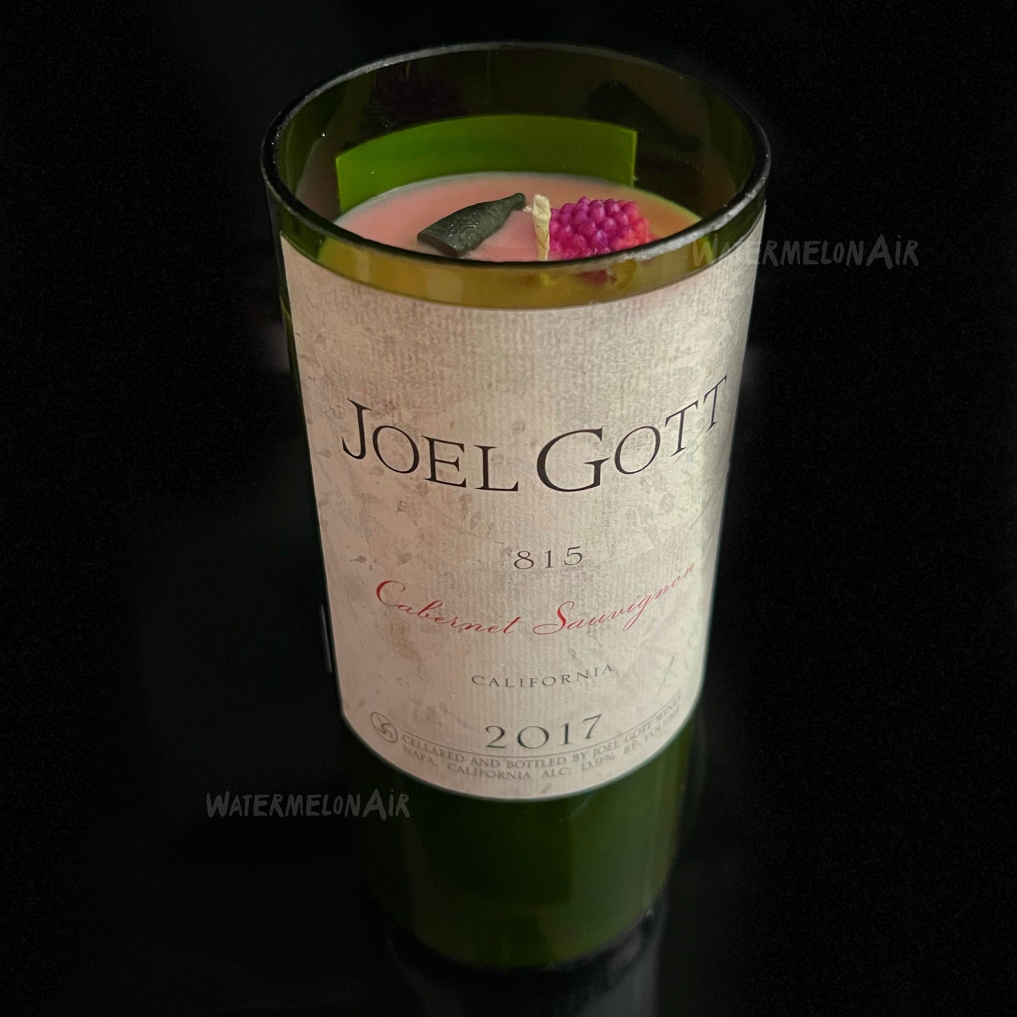 CABERNET SAUVIGNON Joel Gott Bottle Candle