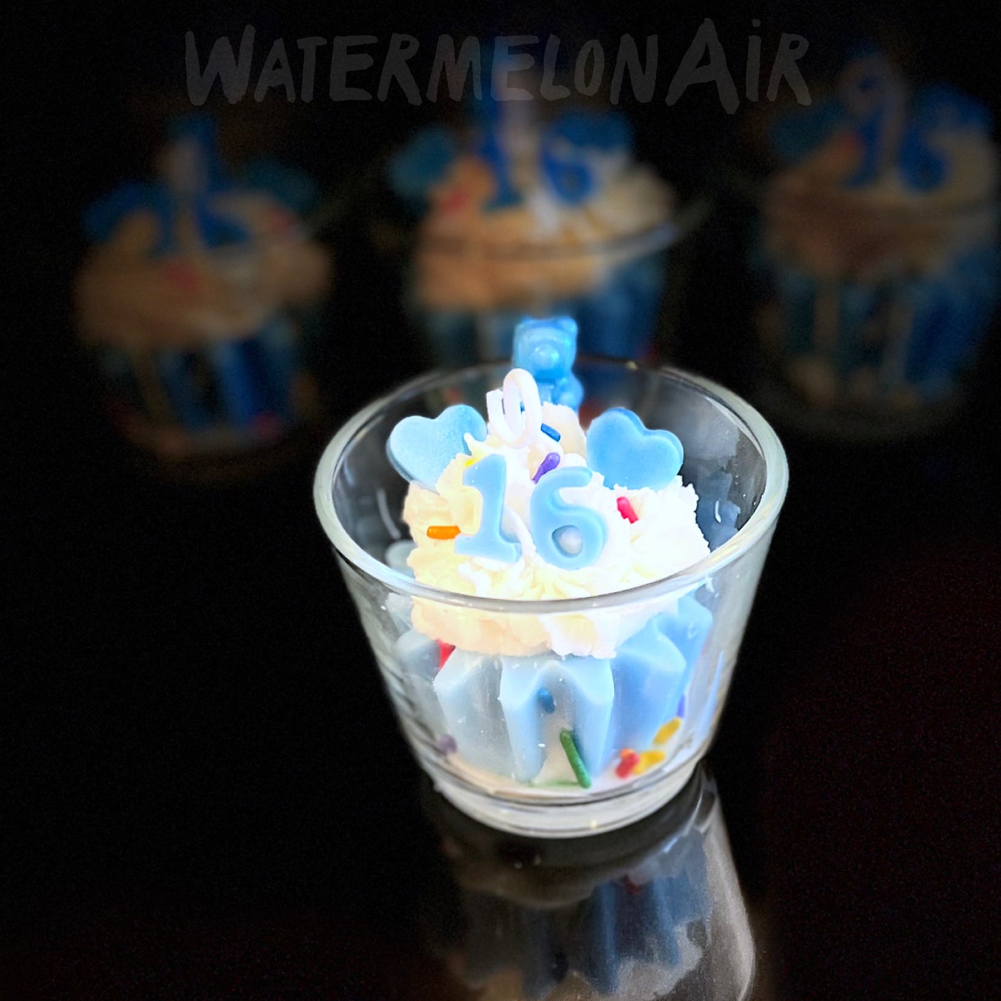 Custom Cupcake Candle Favors