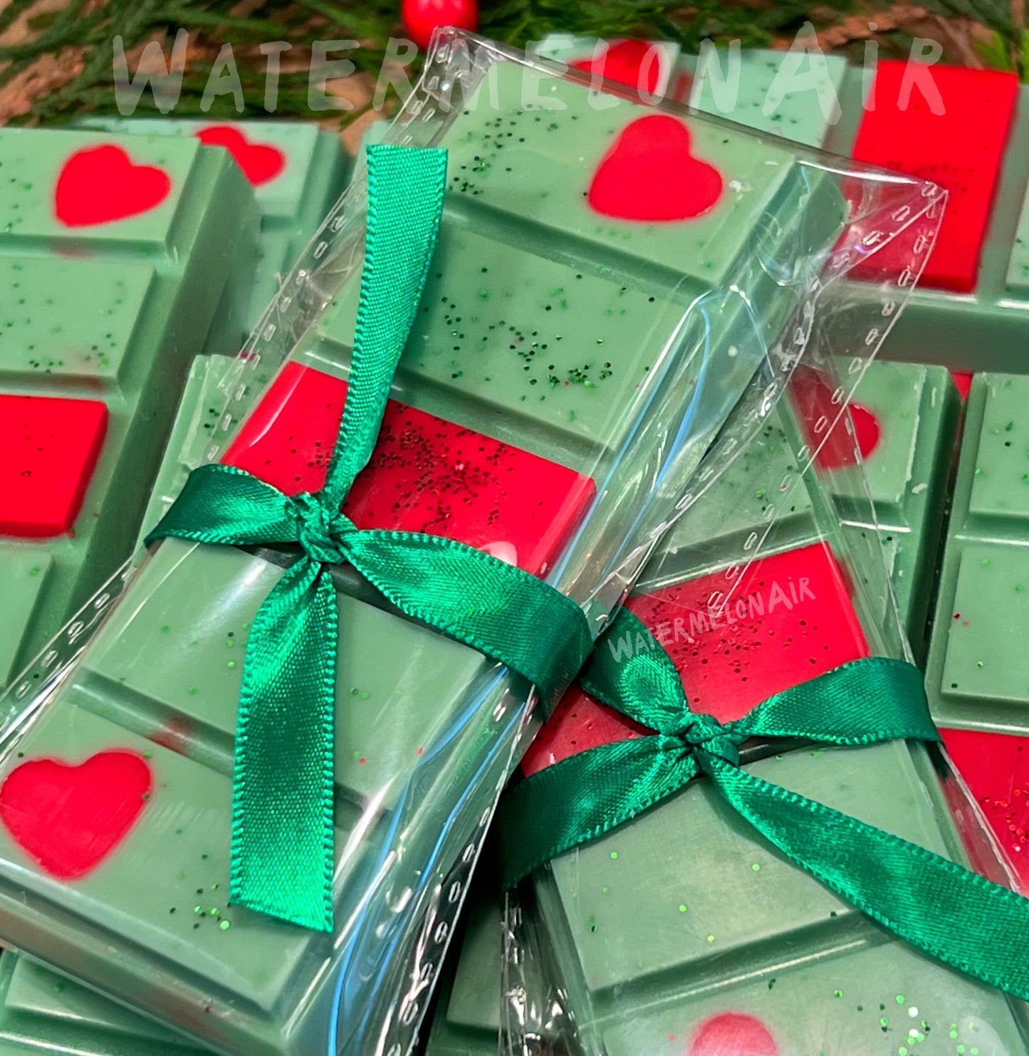 GINGERBREAD GRINCH Snap Bar Wax Melts | Holiday home | Festive Scent