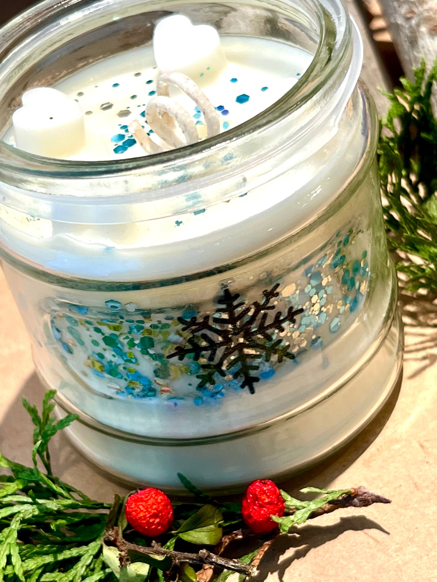 MARSHMALLOW SNOWFLAKE 14oz Soy Candle
