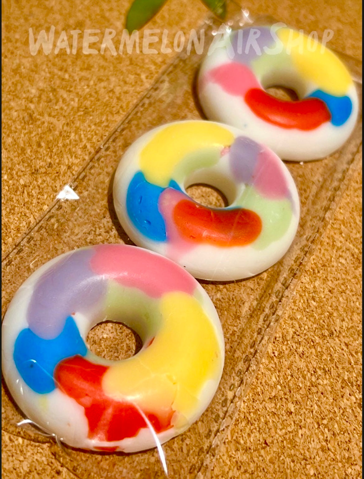 FRUIT LOOPY DONUT Shaped Wax Melts