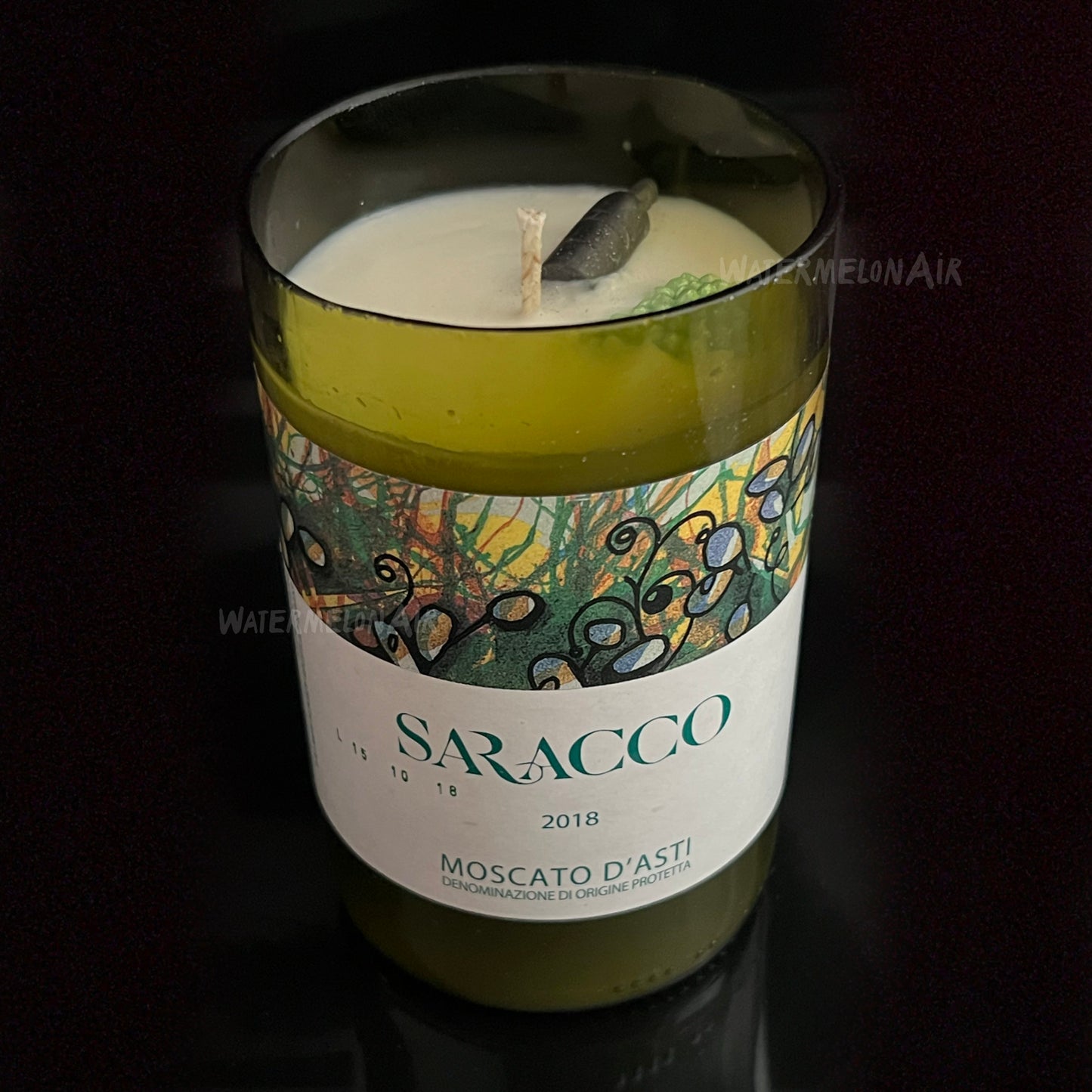 MOSCATO Bottle Candle