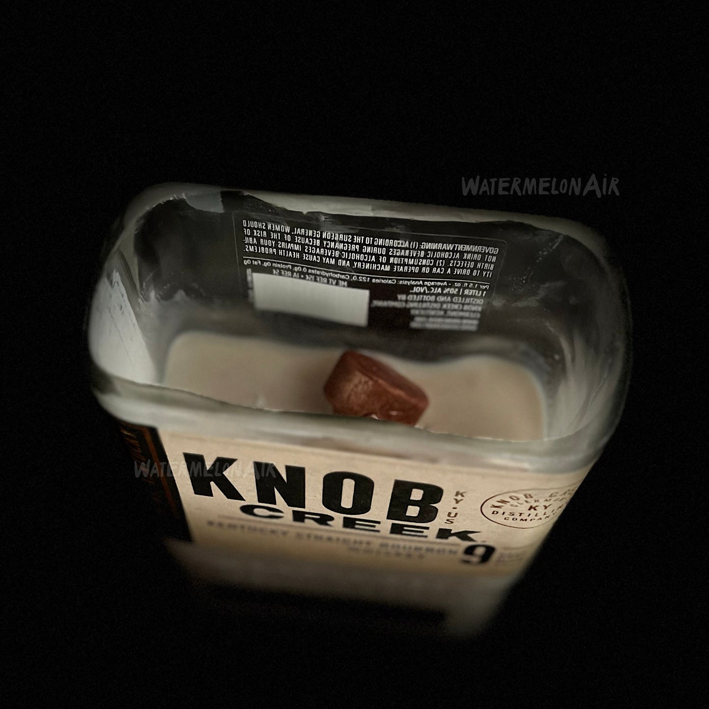BOURBON Bottle Candle Scented KY Bourbon