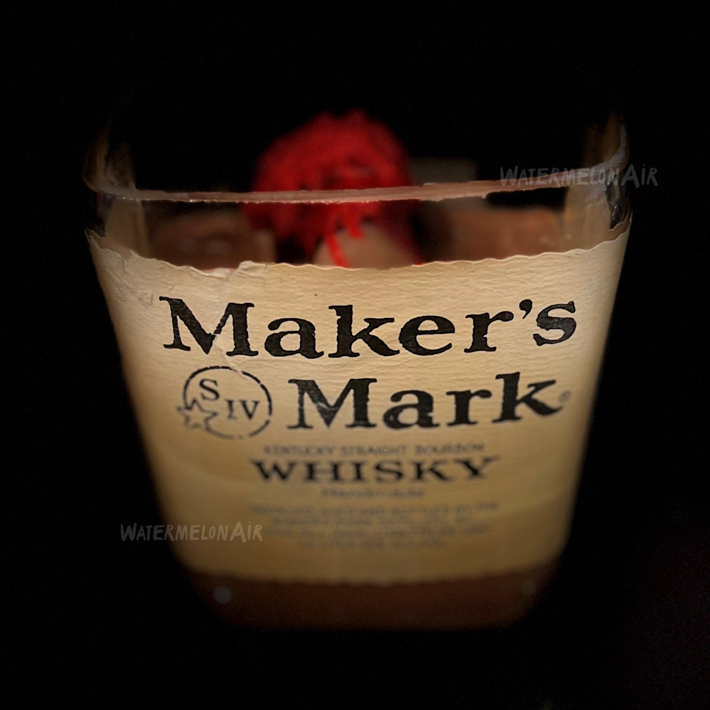 Whisky Bottle Candle | Bourbon Cherry Smash! fragrance