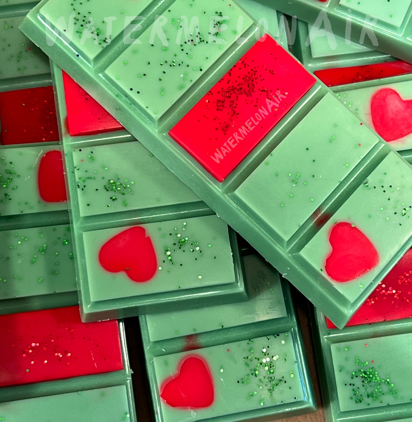GINGERBREAD GRINCH Snap Bar Wax Melts | Holiday home | Festive Scent