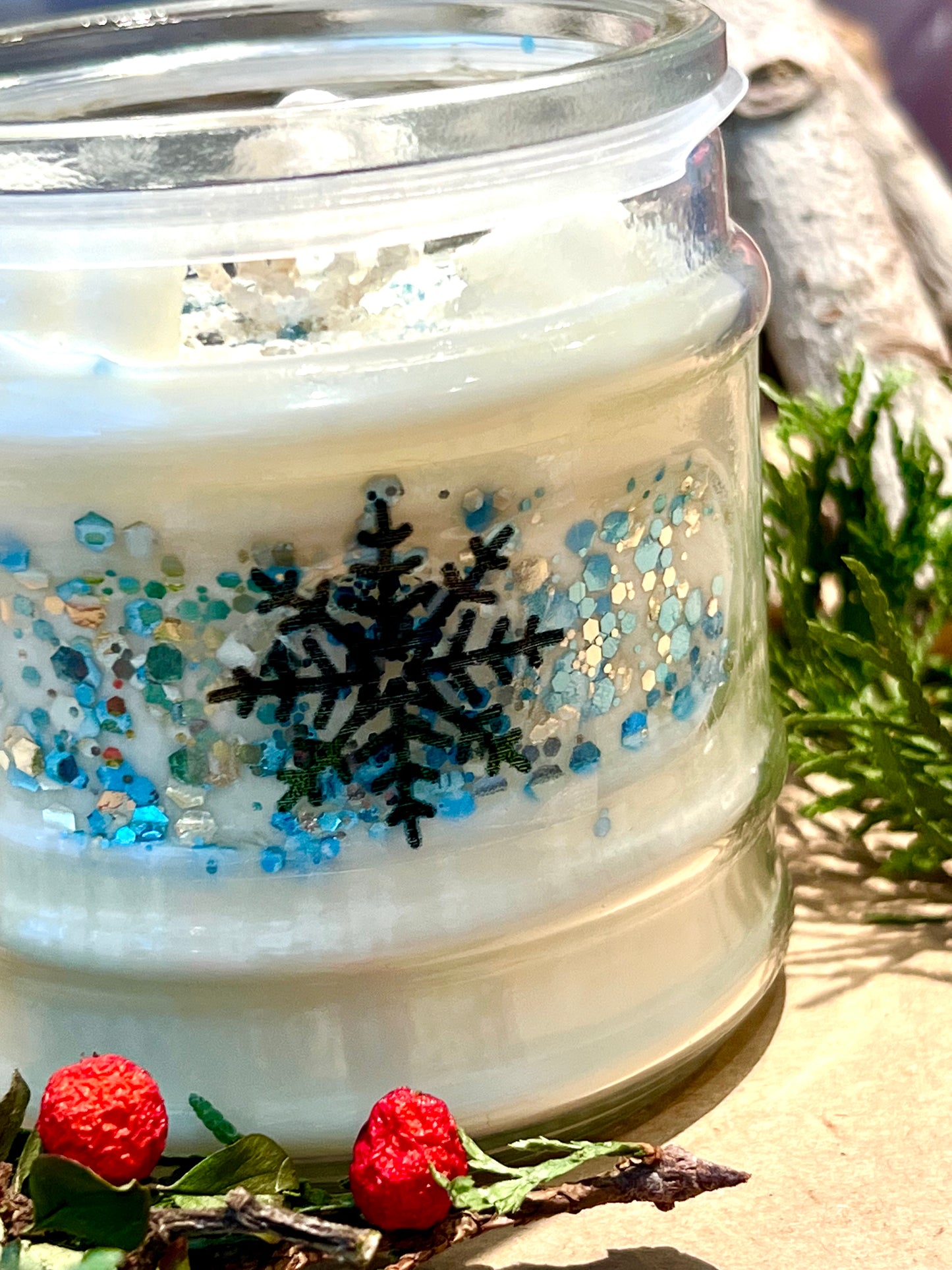 MARSHMALLOW SNOWFLAKE 14oz Soy Candle