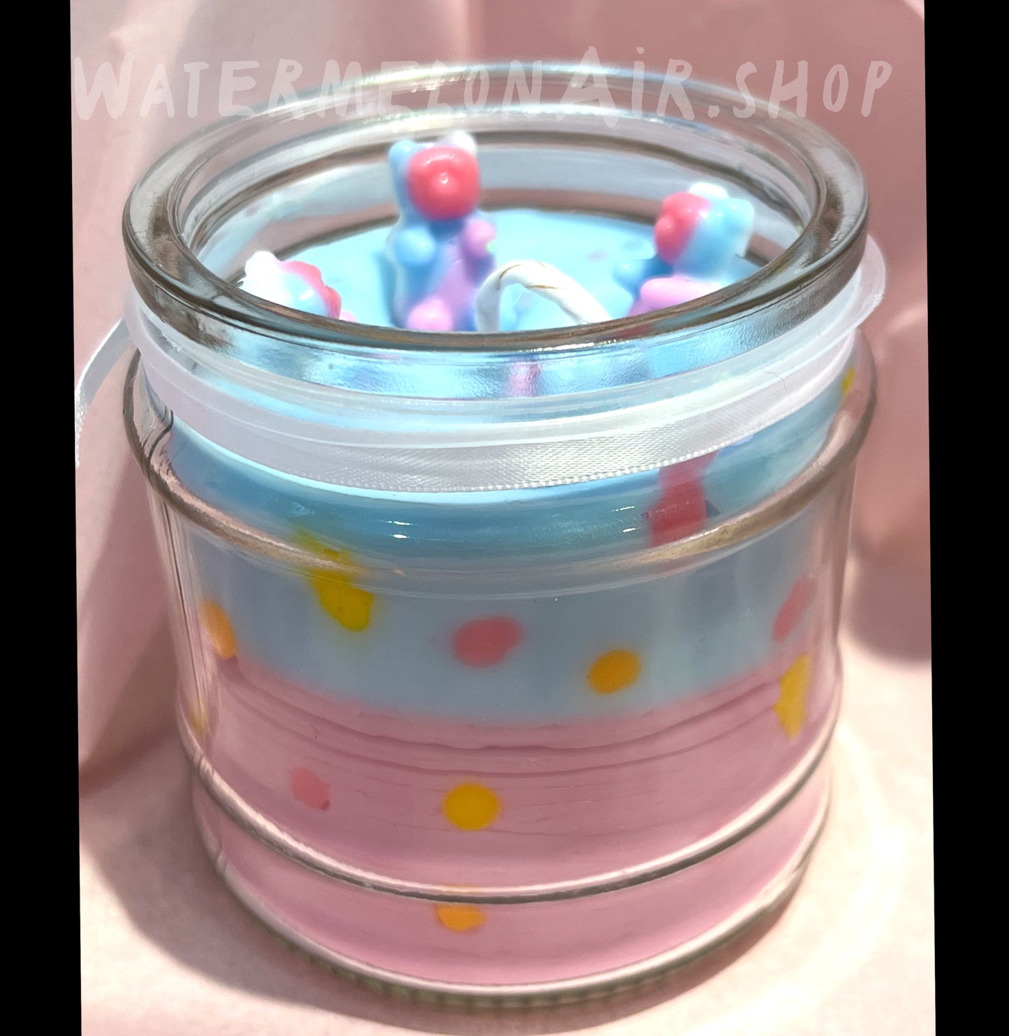 JELLYBEAN 14oz Soy Candle | fake food | candy candles | Easter