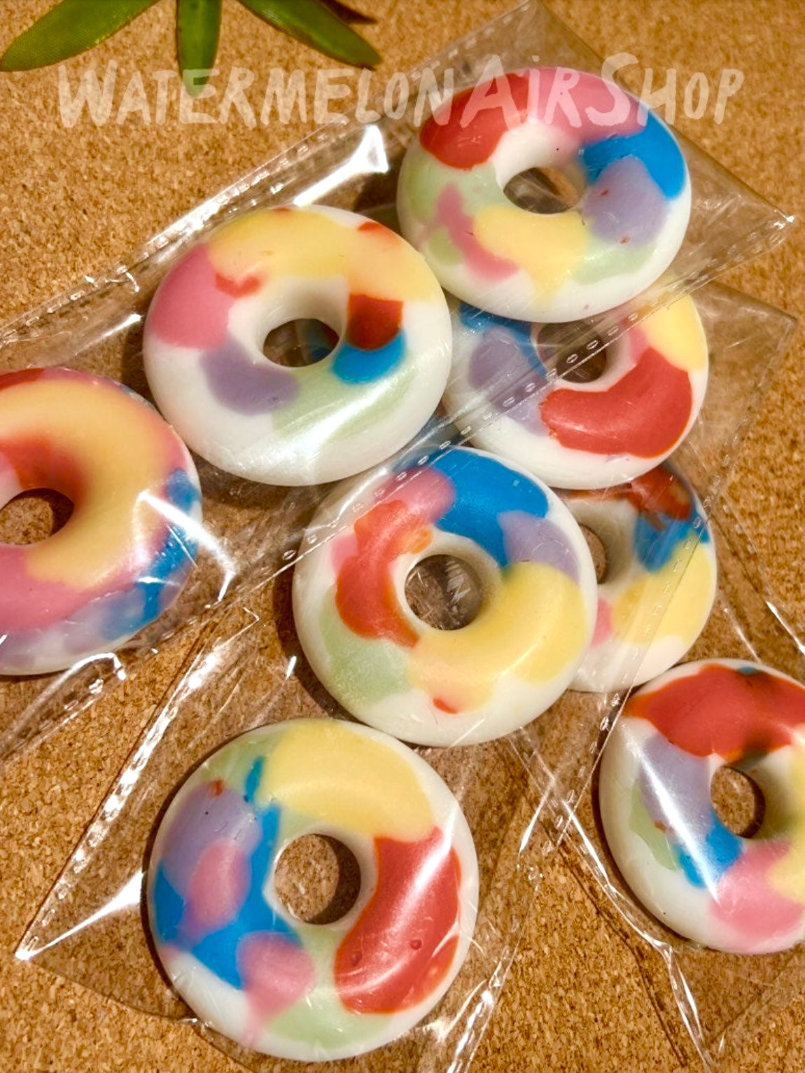 FRUIT LOOPY DONUT Shaped Wax Melts