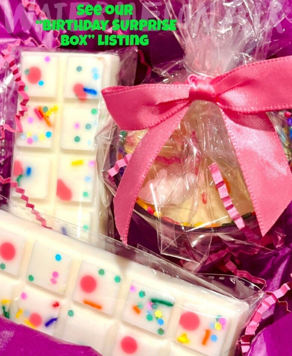 BIRTHDAY CAKE Snap Bar Wax Melts, Vanilla frosting buttercream, celebrate, party